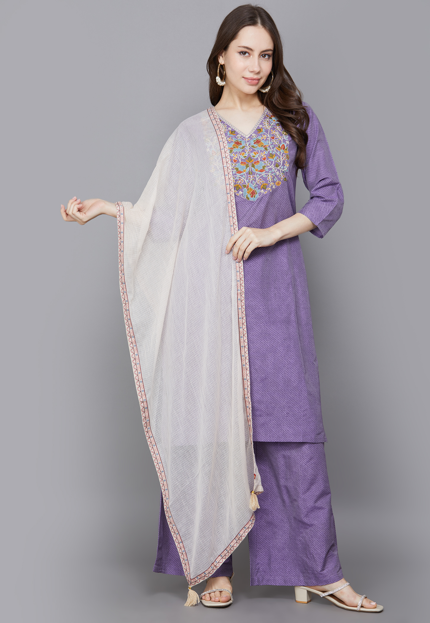 SPAN Embroidered Dupatta-image-32