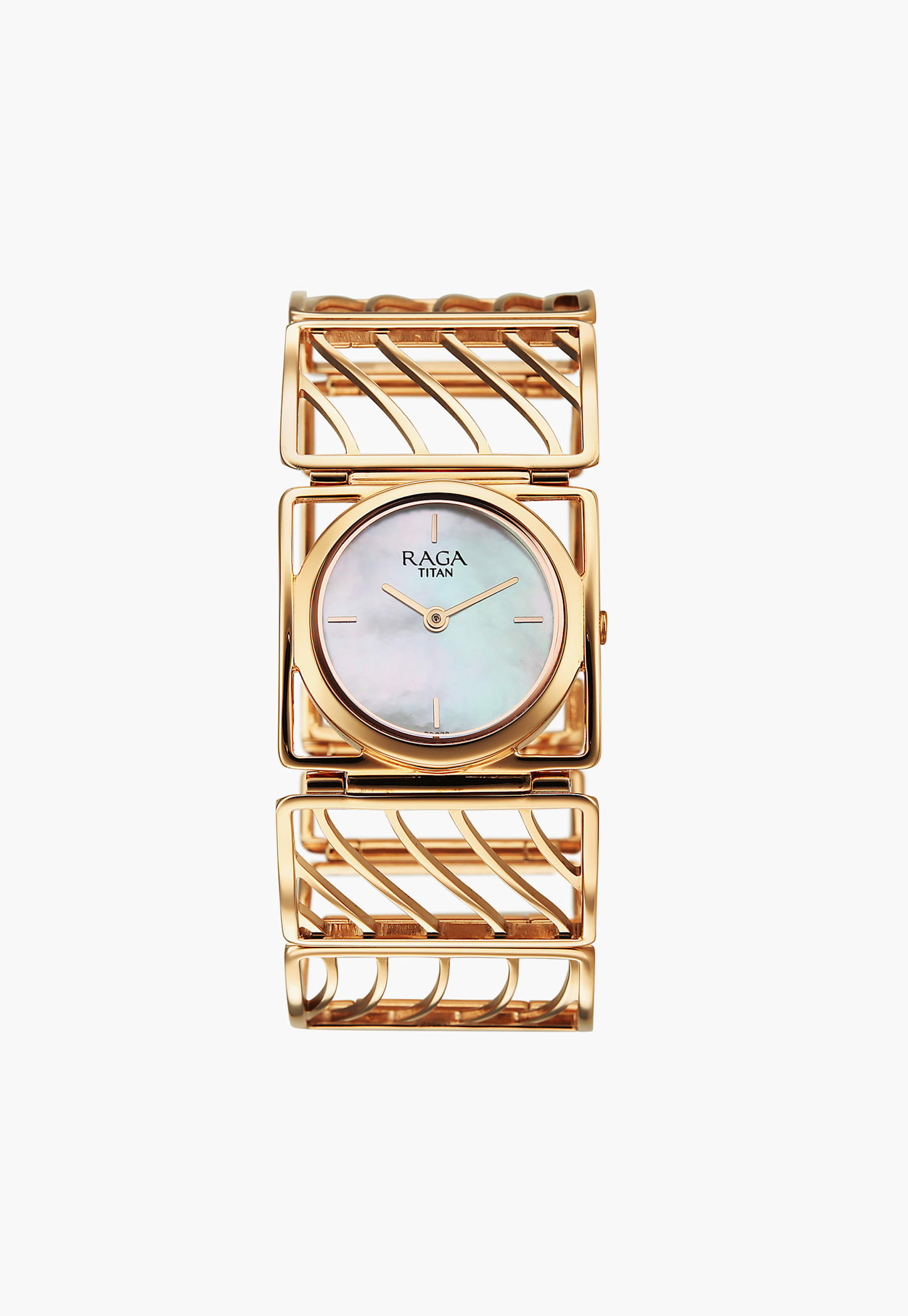 TITAN RAGA Ethereal Metal Strap Analog Watch-NU2769WM01-image-6