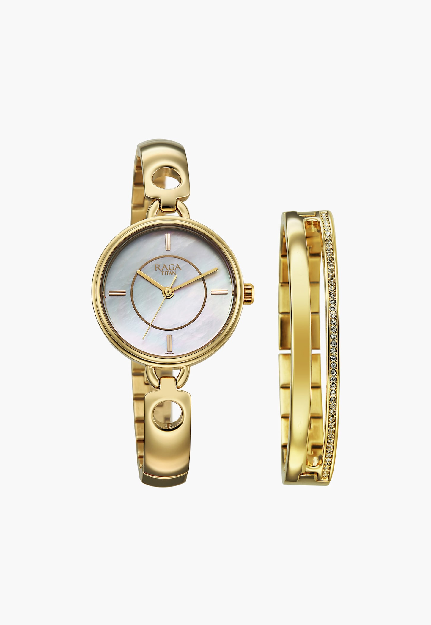 TITAN Raga Contempore Analog Watch with Bracelet - NU2774YM01F-image-39