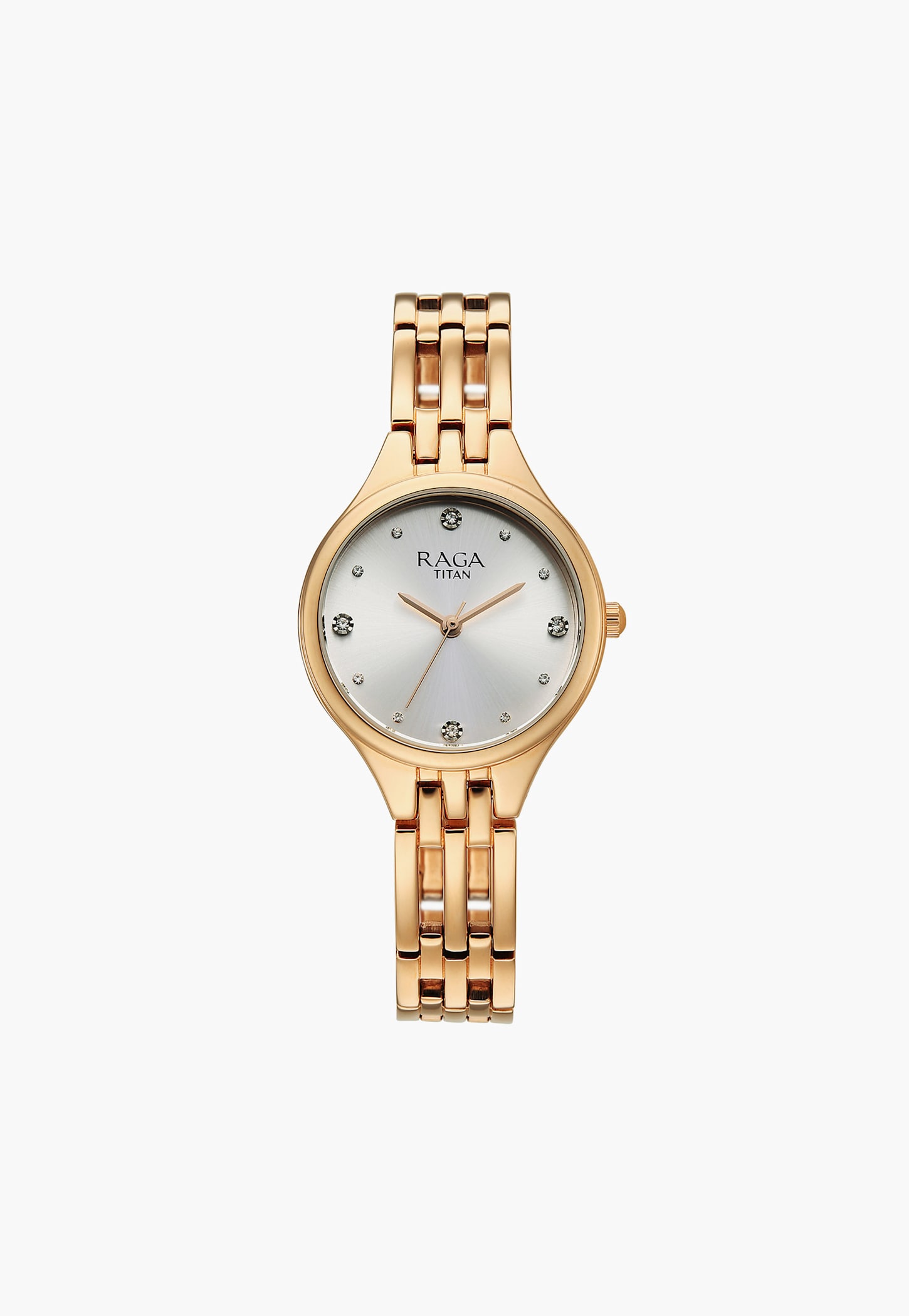 TITAN Raga Showstopper Embellished Analog Watch - NU95356WM01