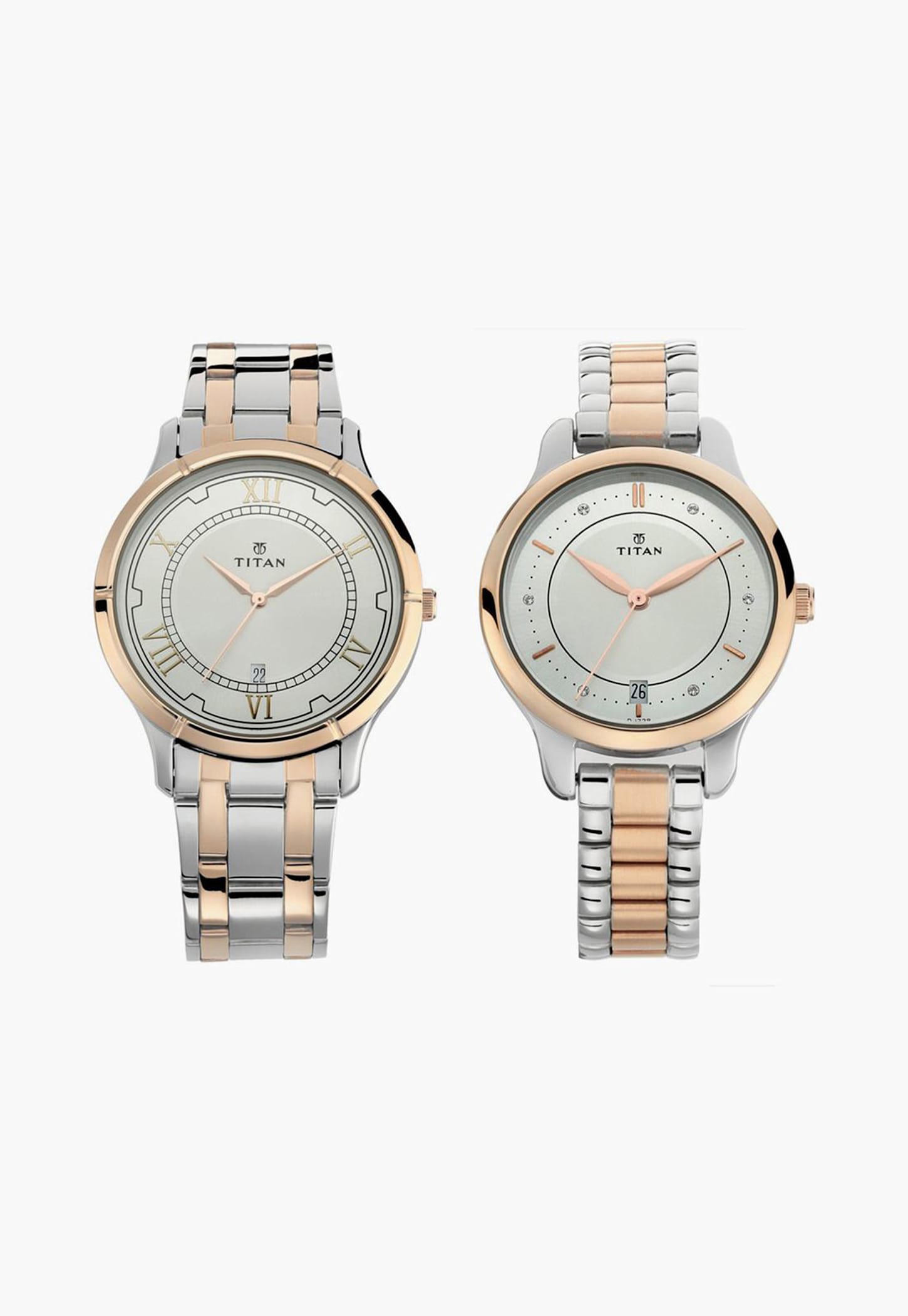 TITAN Bandhan Analog Couple Watch Set - NU17752481KM01-picture-16
