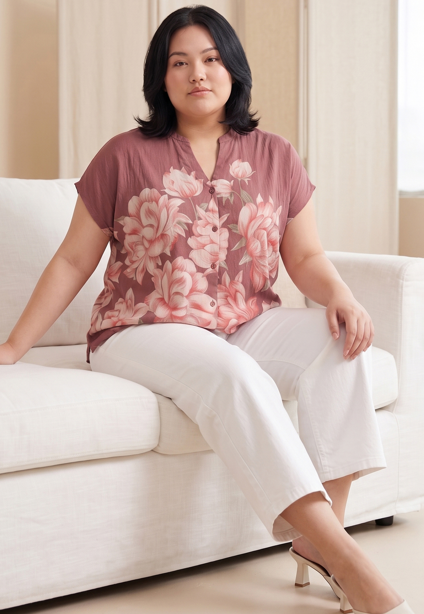 NEXUS Floral Print Top-picture-53