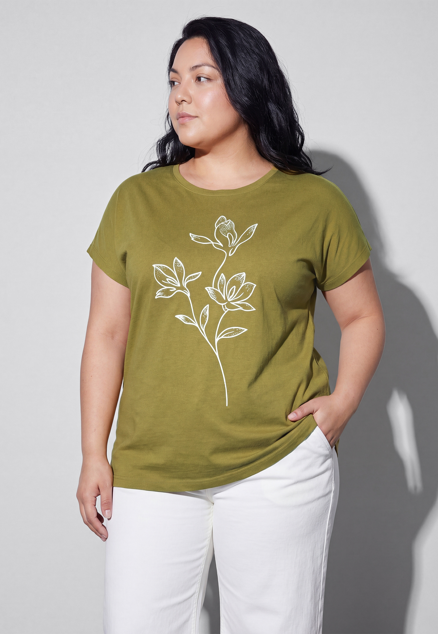 NEXUS Floral Print T-Shirt-picture-22