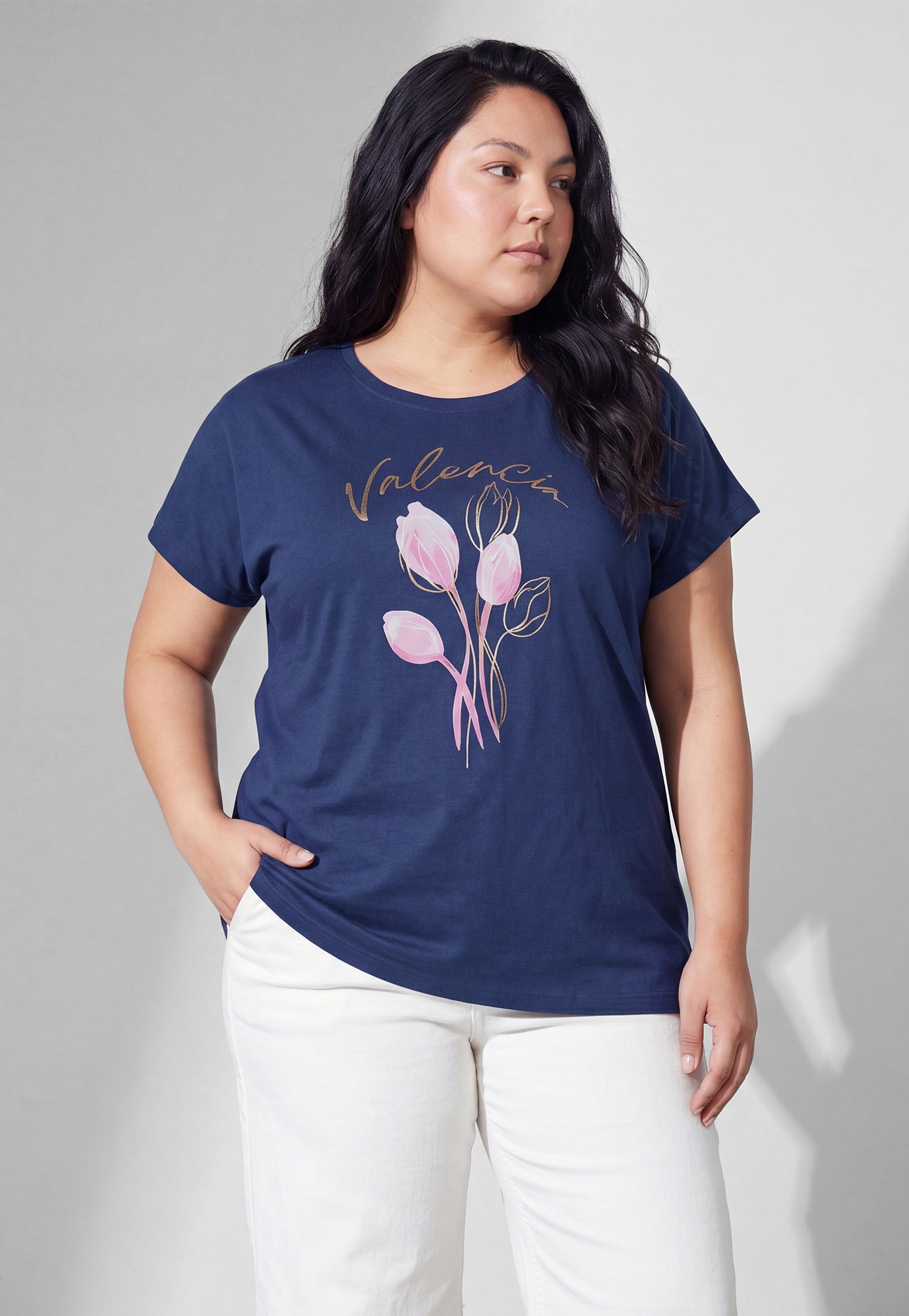 NEXUS Floral Print T-shirt-picture-47