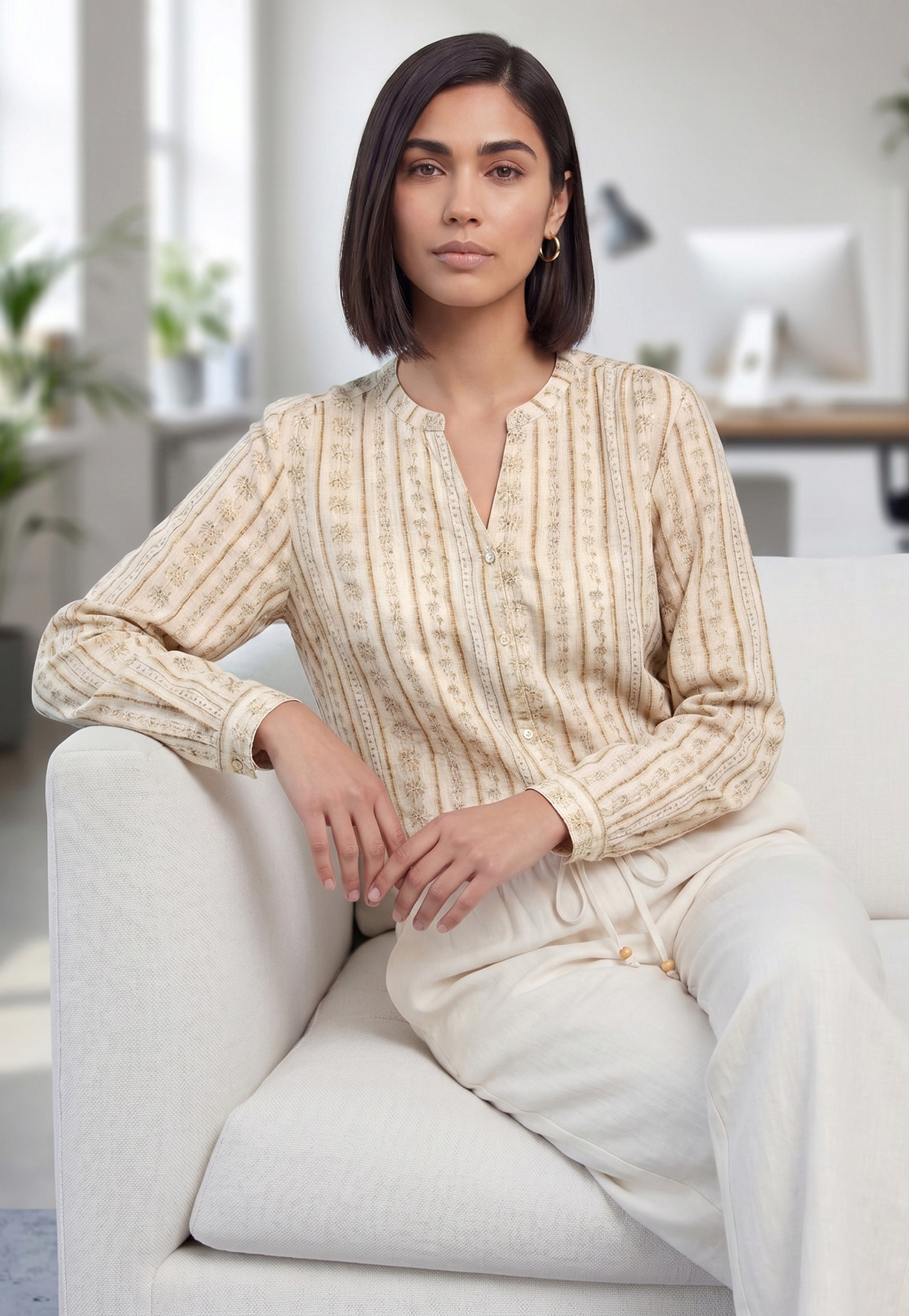 FAME FOREVER Embroidered Top-picture-28