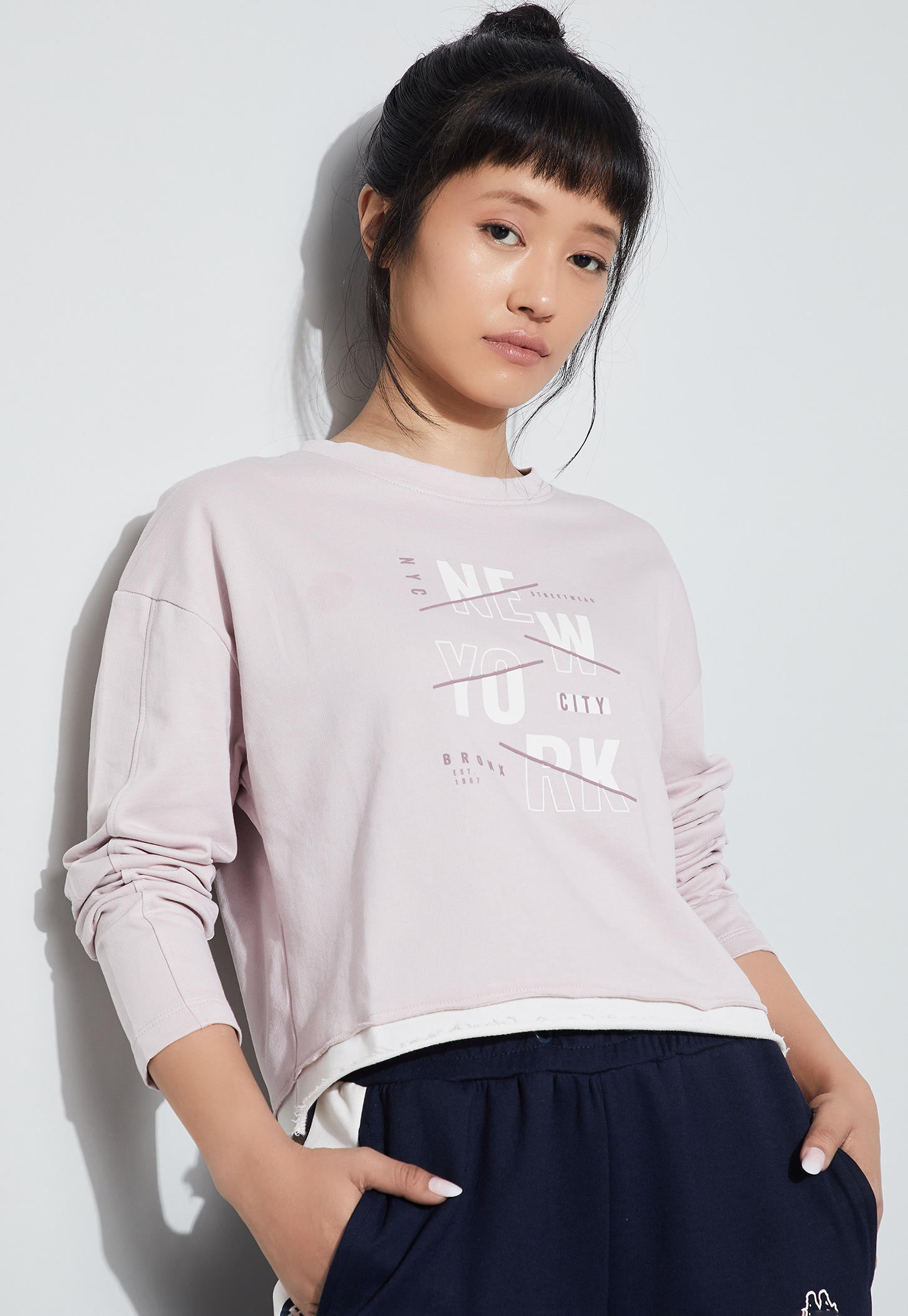 KAPPA Typographic Print Crop T-shirt-picture-27