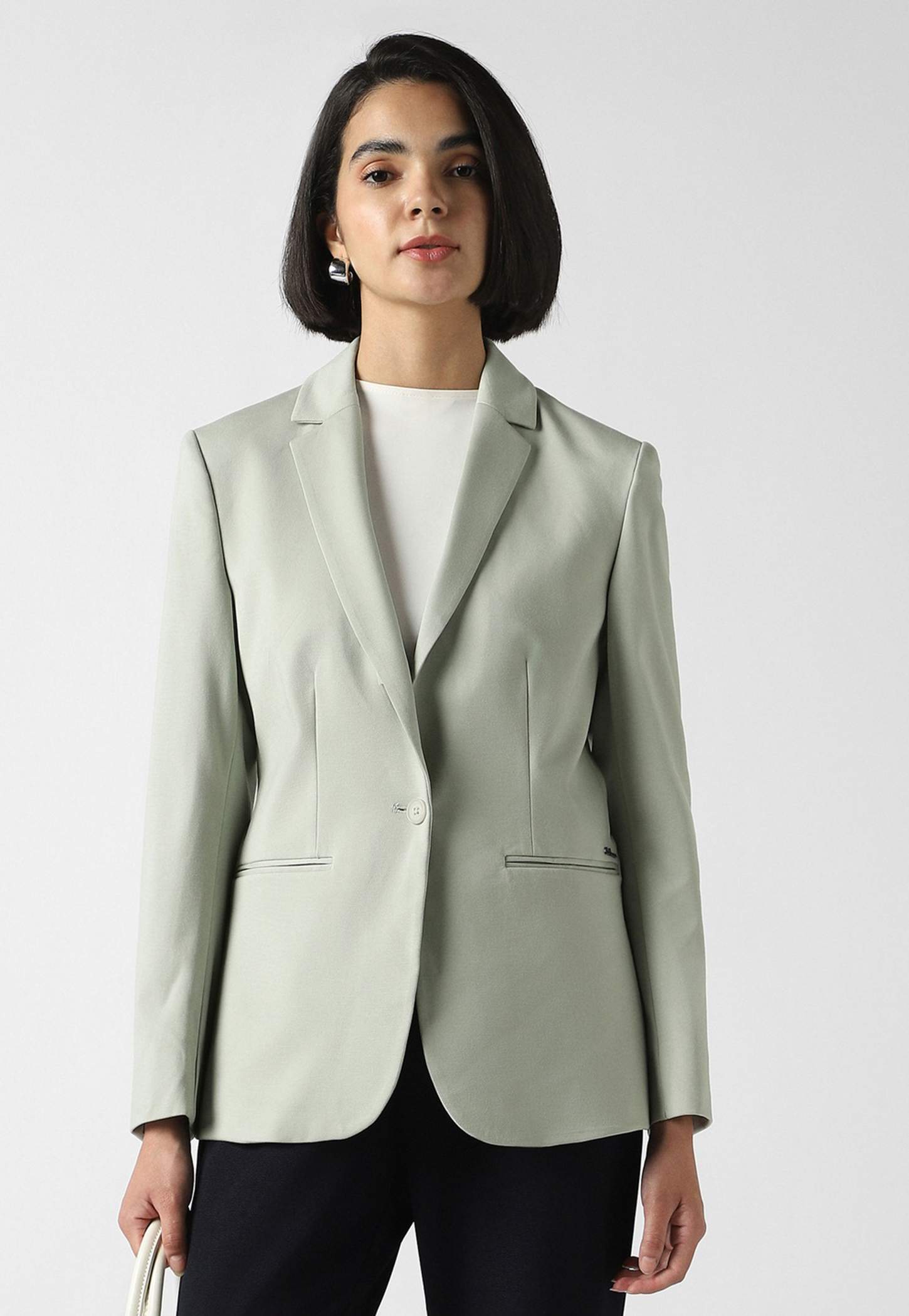 VAN HEUSEN Solid Tailored Blazer-picture-48
