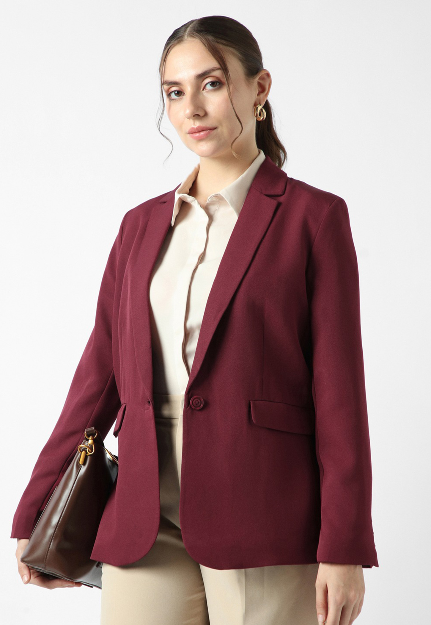 VAN HEUSEN Solid Blazer-picture-45