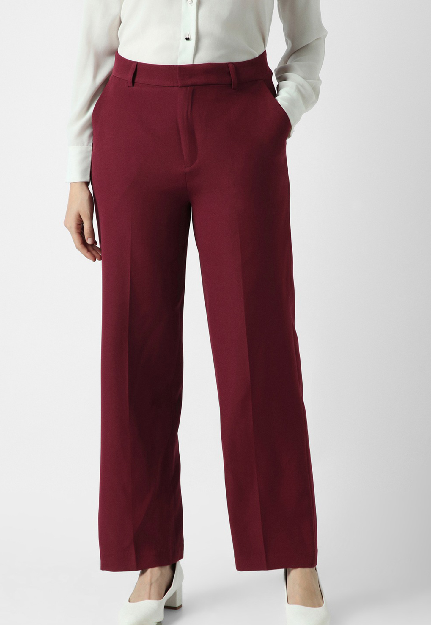 VAN HEUSEN Flat Front Trousers-picture-21