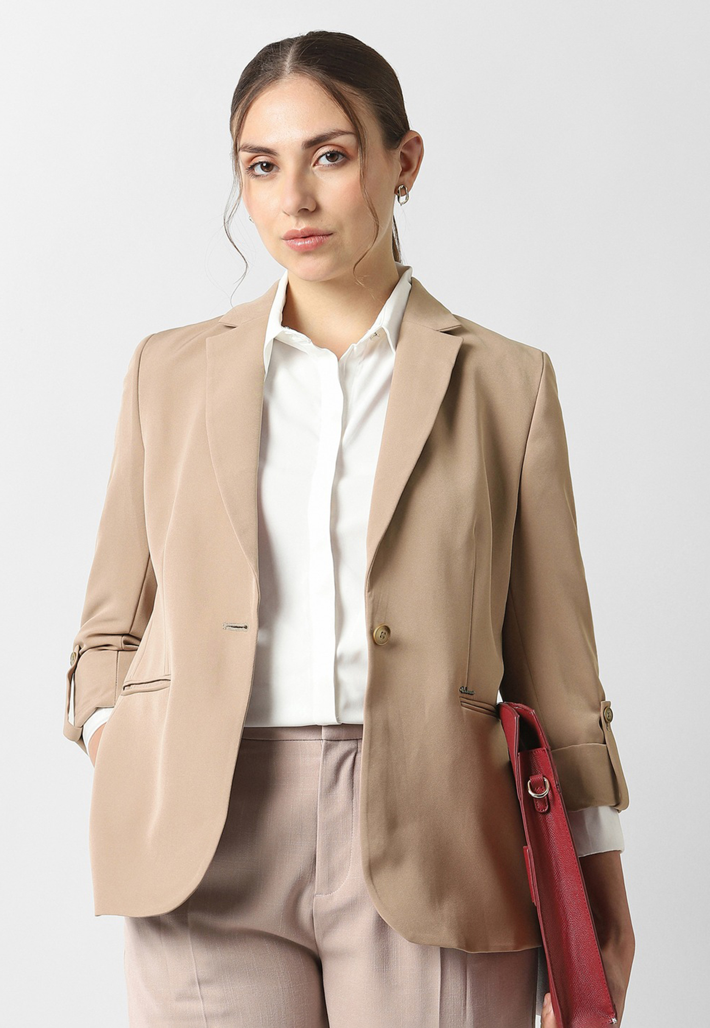 VAN HEUSEN Solid Blazer-picture-12