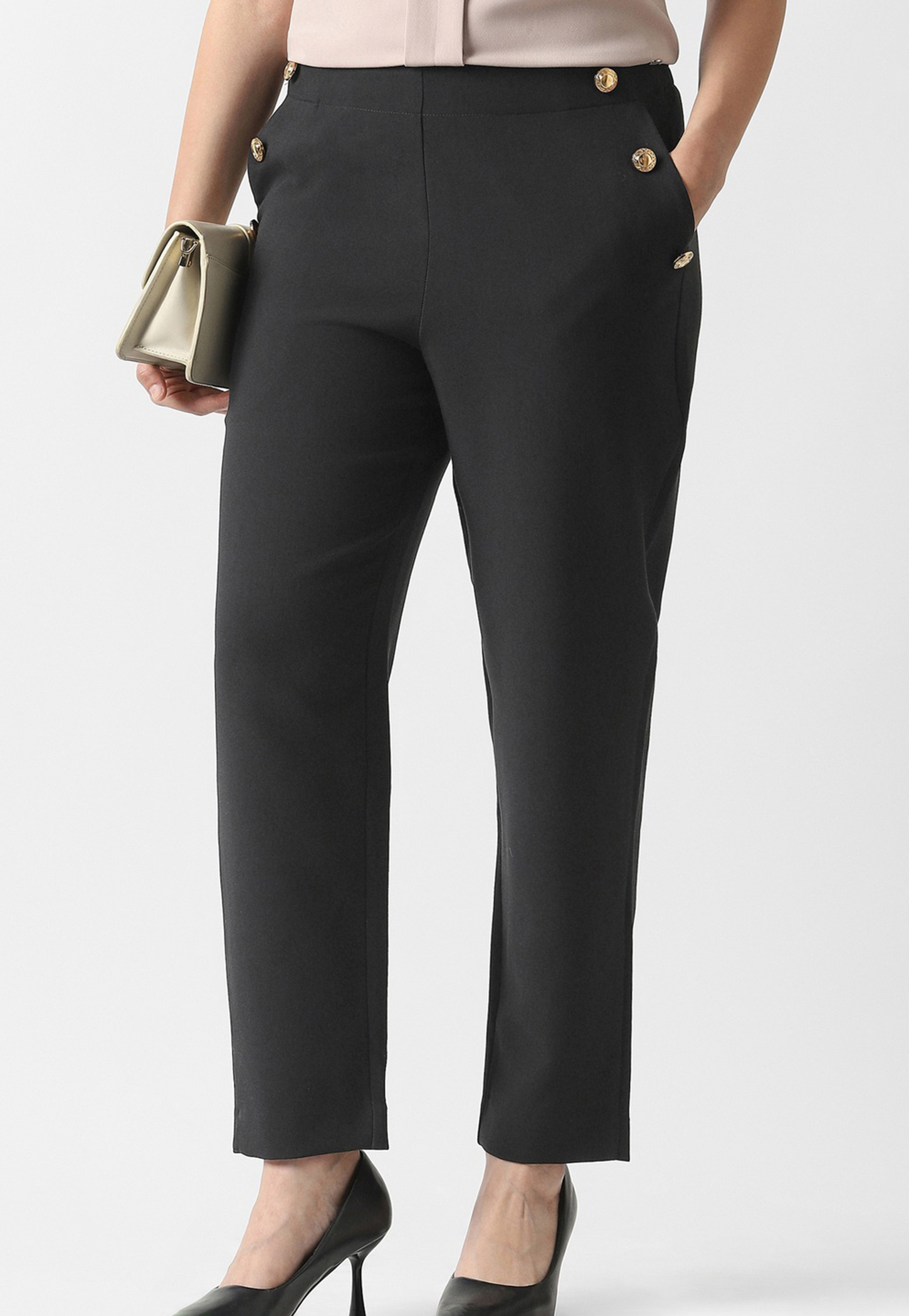 VAN HEUSEN Solid Trousers-picture-15