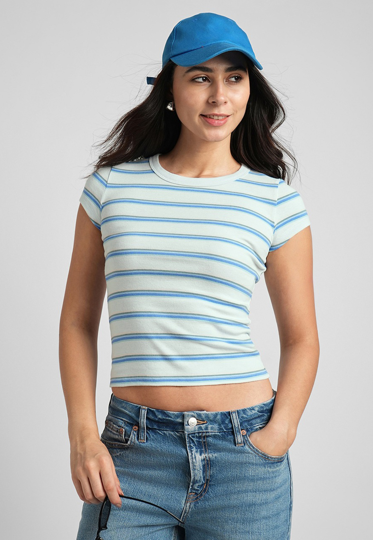 AMERICAN EAGLE Striped T-shirt-picture-18