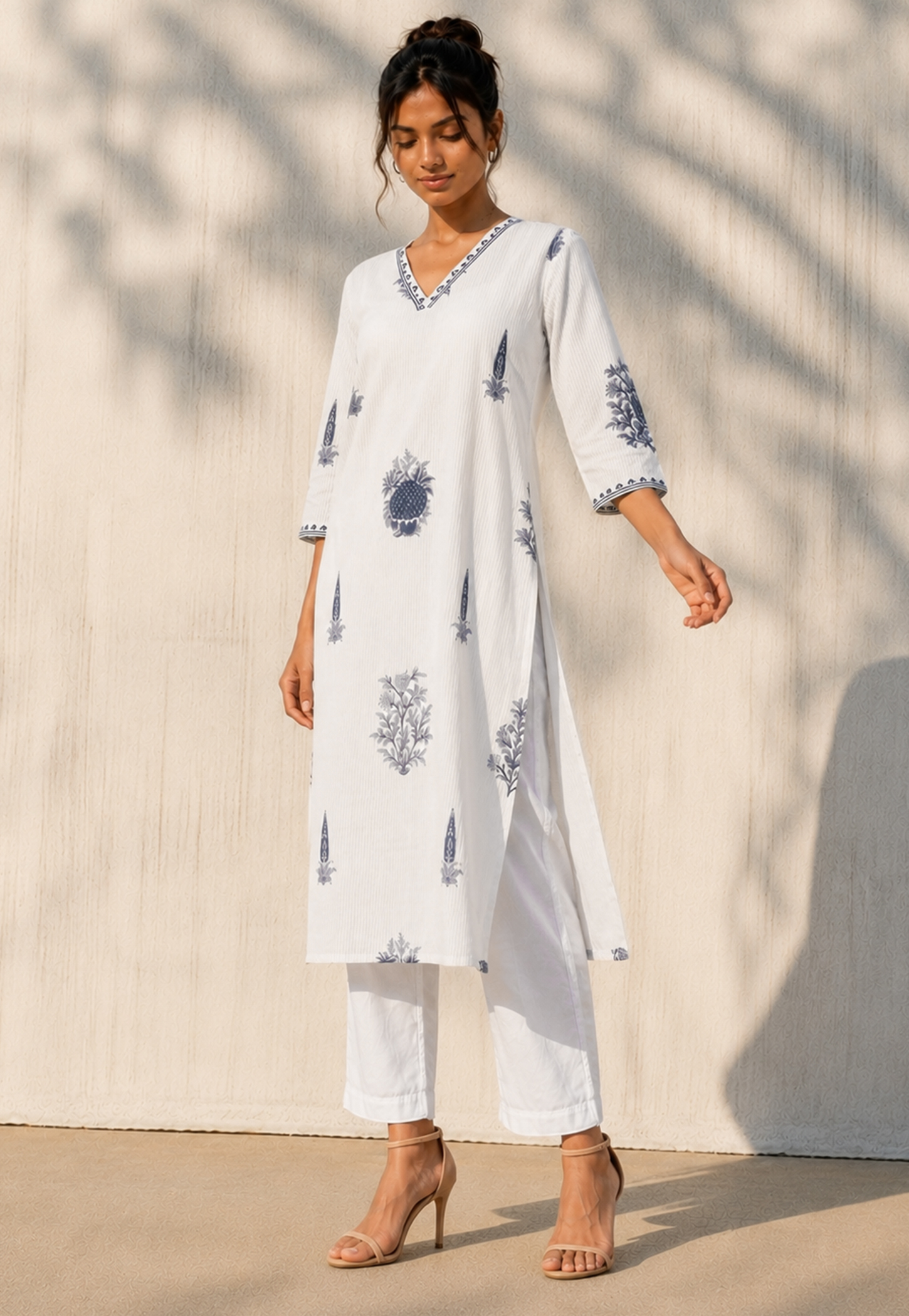 MELANGE Ethnic Motif Straight Kurta-picture-45