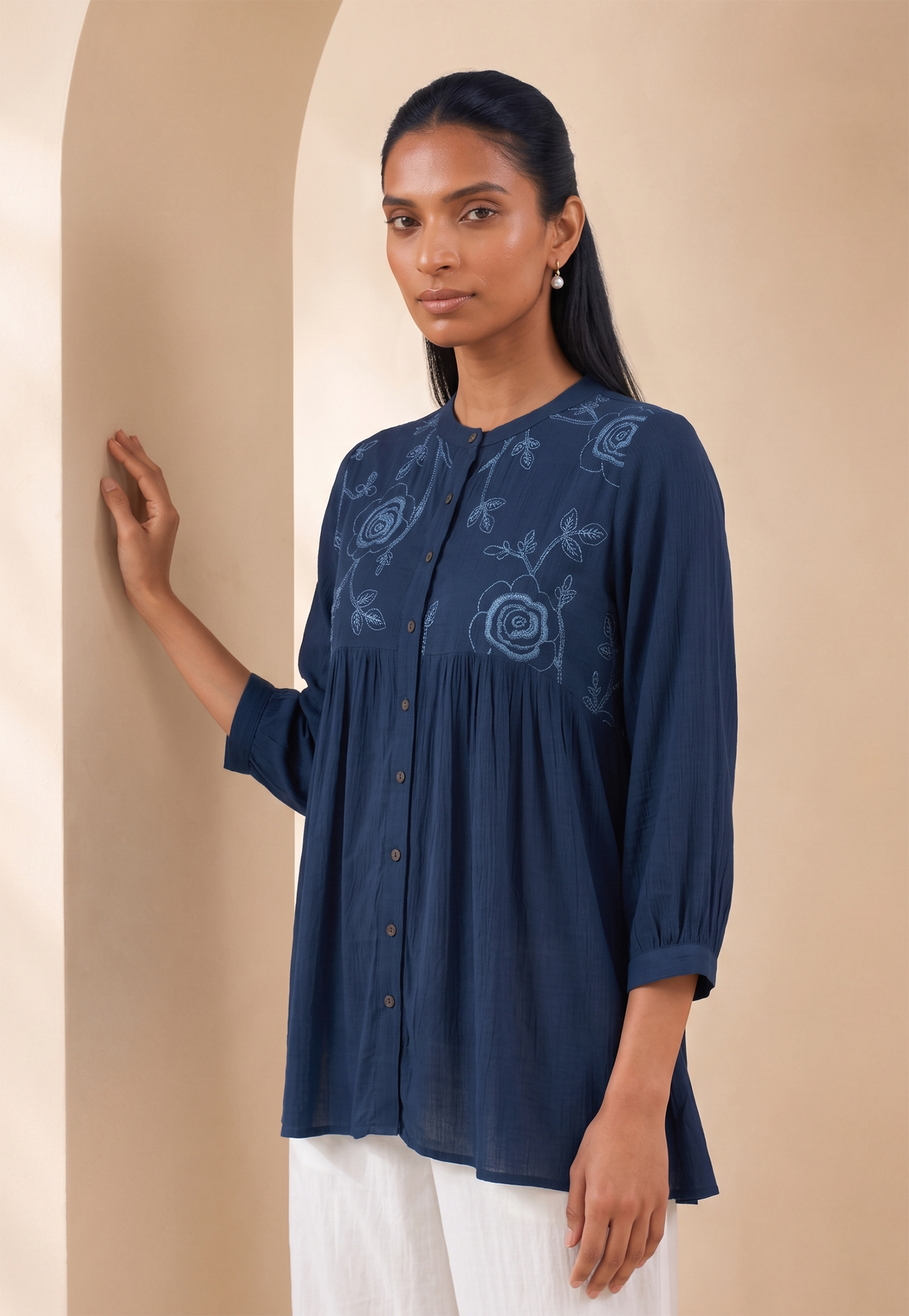 MELANGE Embroidered Tunic-picture-24