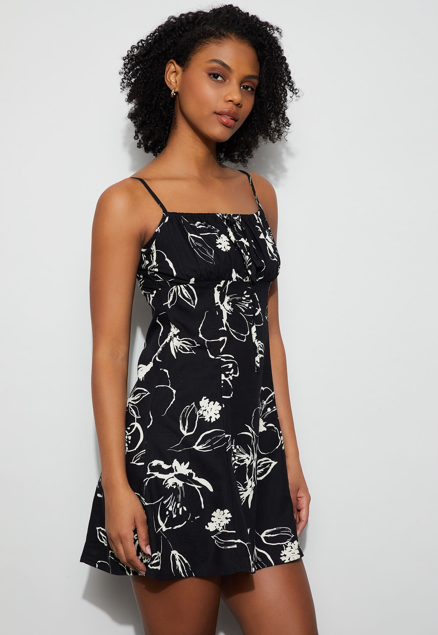 GINGER Printed Skater Dress-picture-47