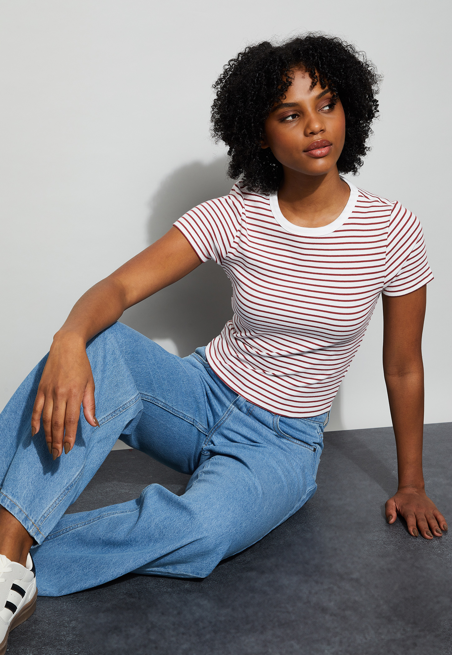 GINGER Striped T-shirt-picture-41