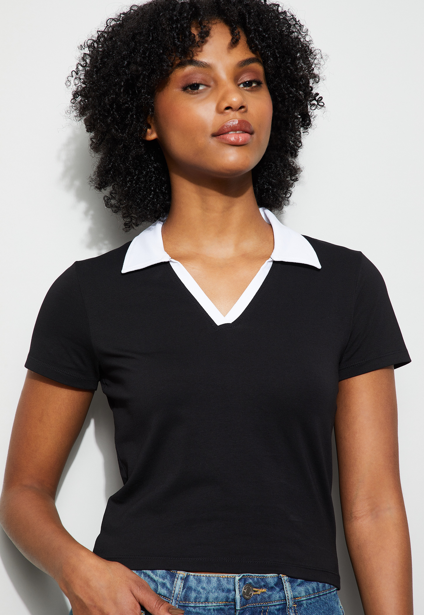 GINGER Polo Collar T-shirt-image-3