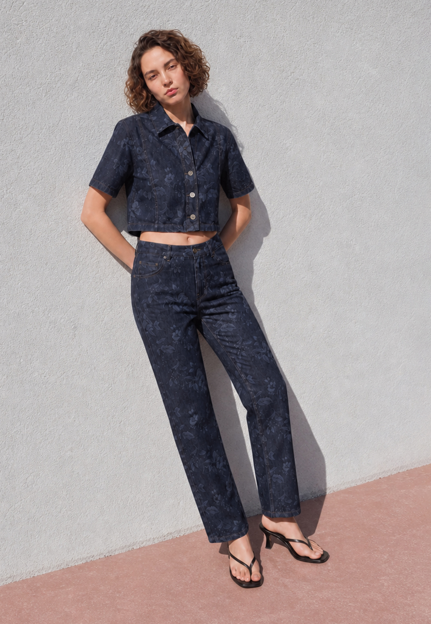 GINGER Printed Woven Jeans-picture-48
