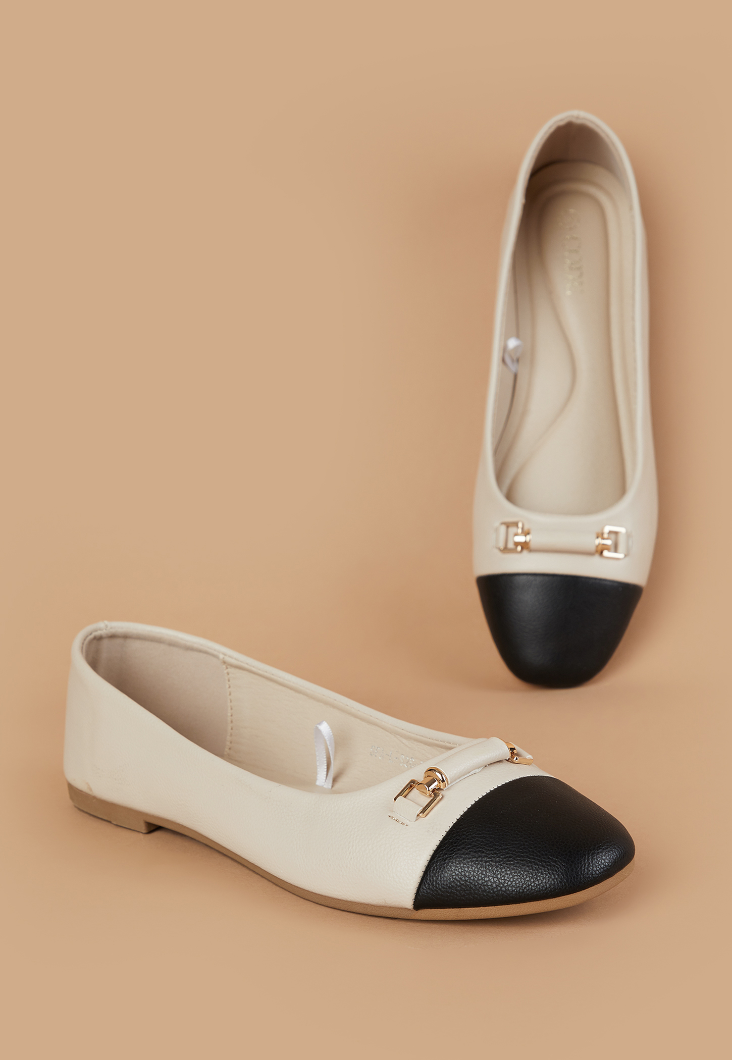 CODE Metal Accent Ballerinas-picture-40