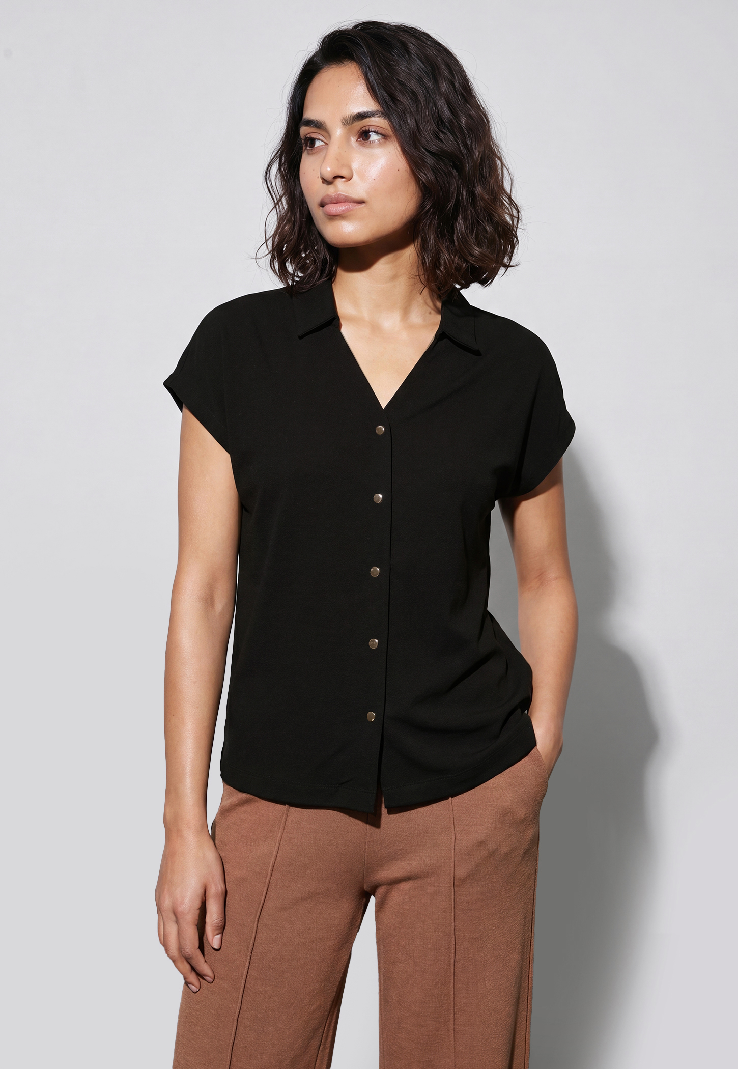 CODE Buttoned T-shirt-picture-52