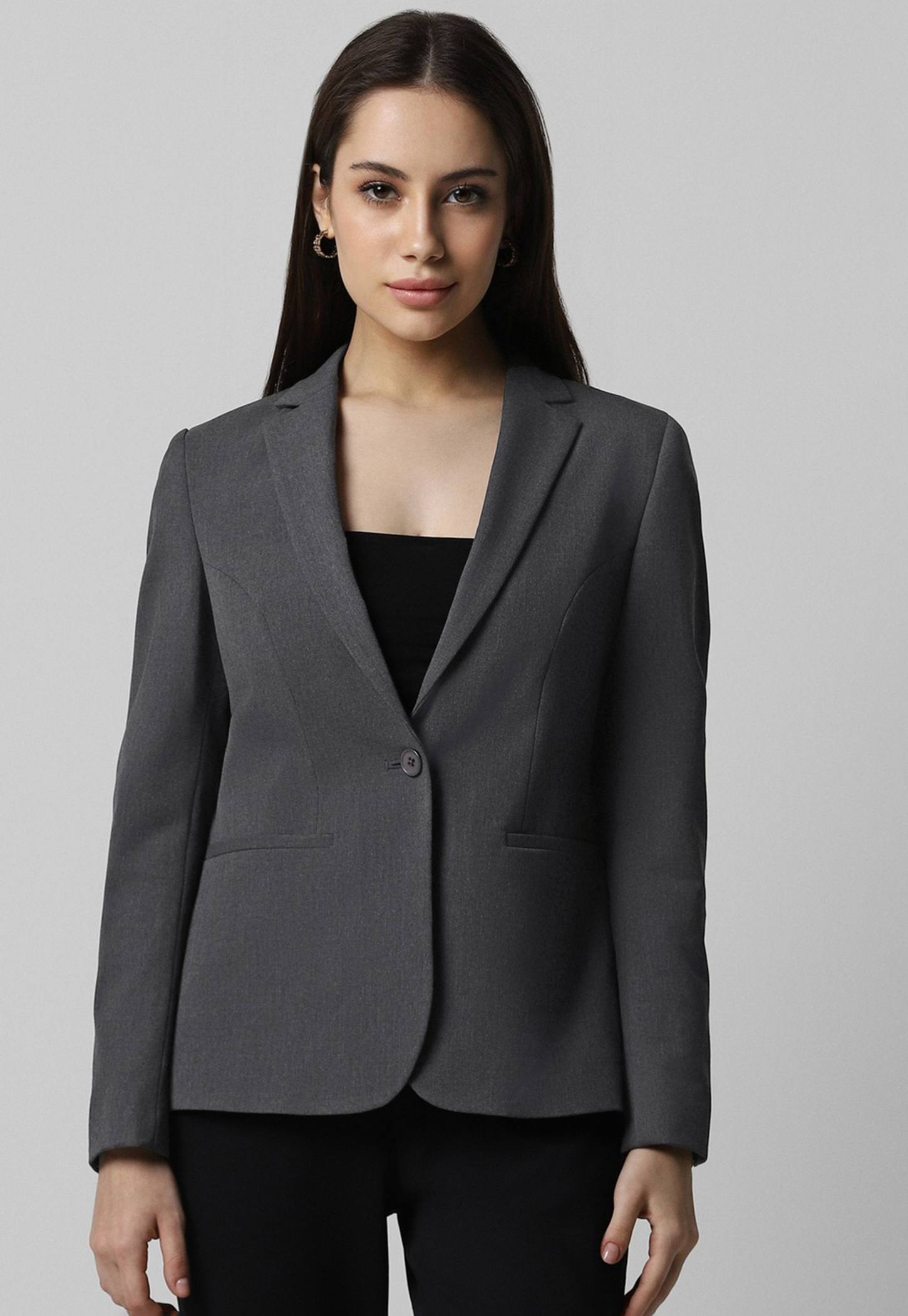 VAN HEUSEN Solid Tailored Blazer-picture-24
