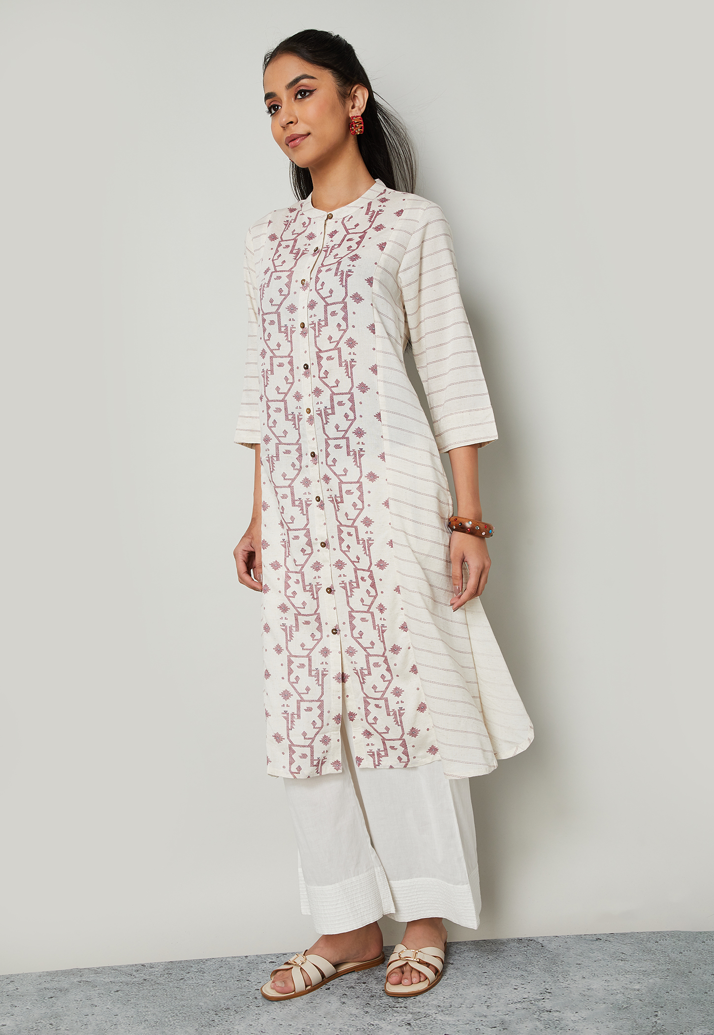 MELANGE Ethnic Motif Straight Kurta-picture-54
