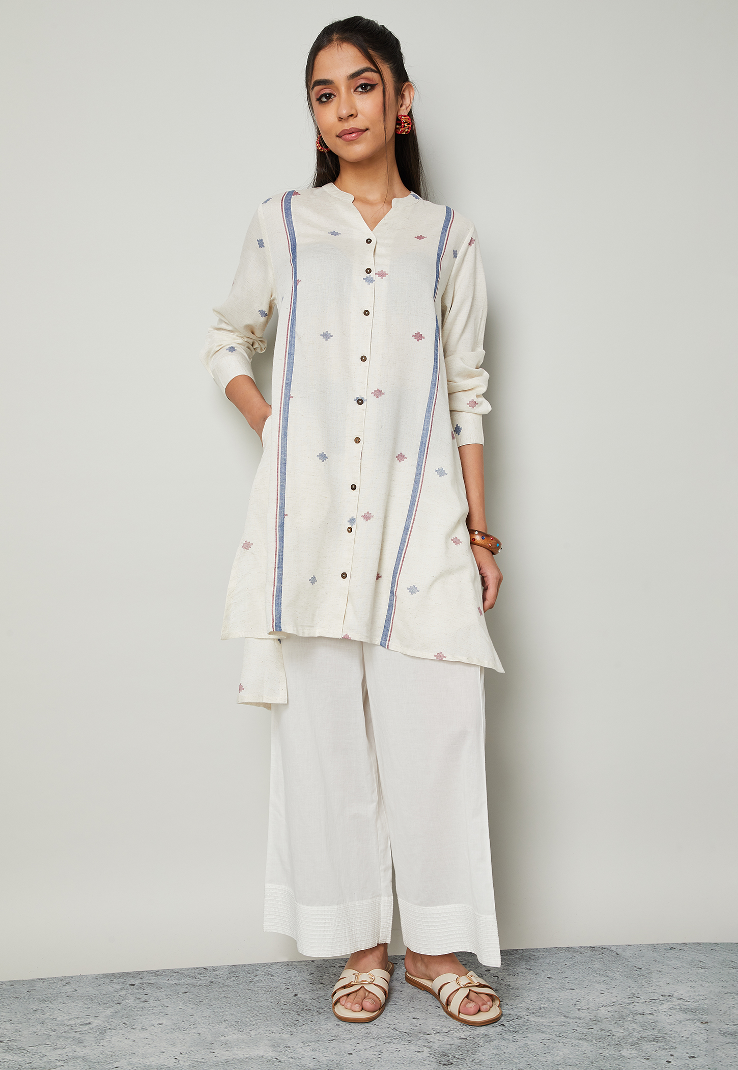 MELANGE Ethnic Motif Straight Kurta-picture-33