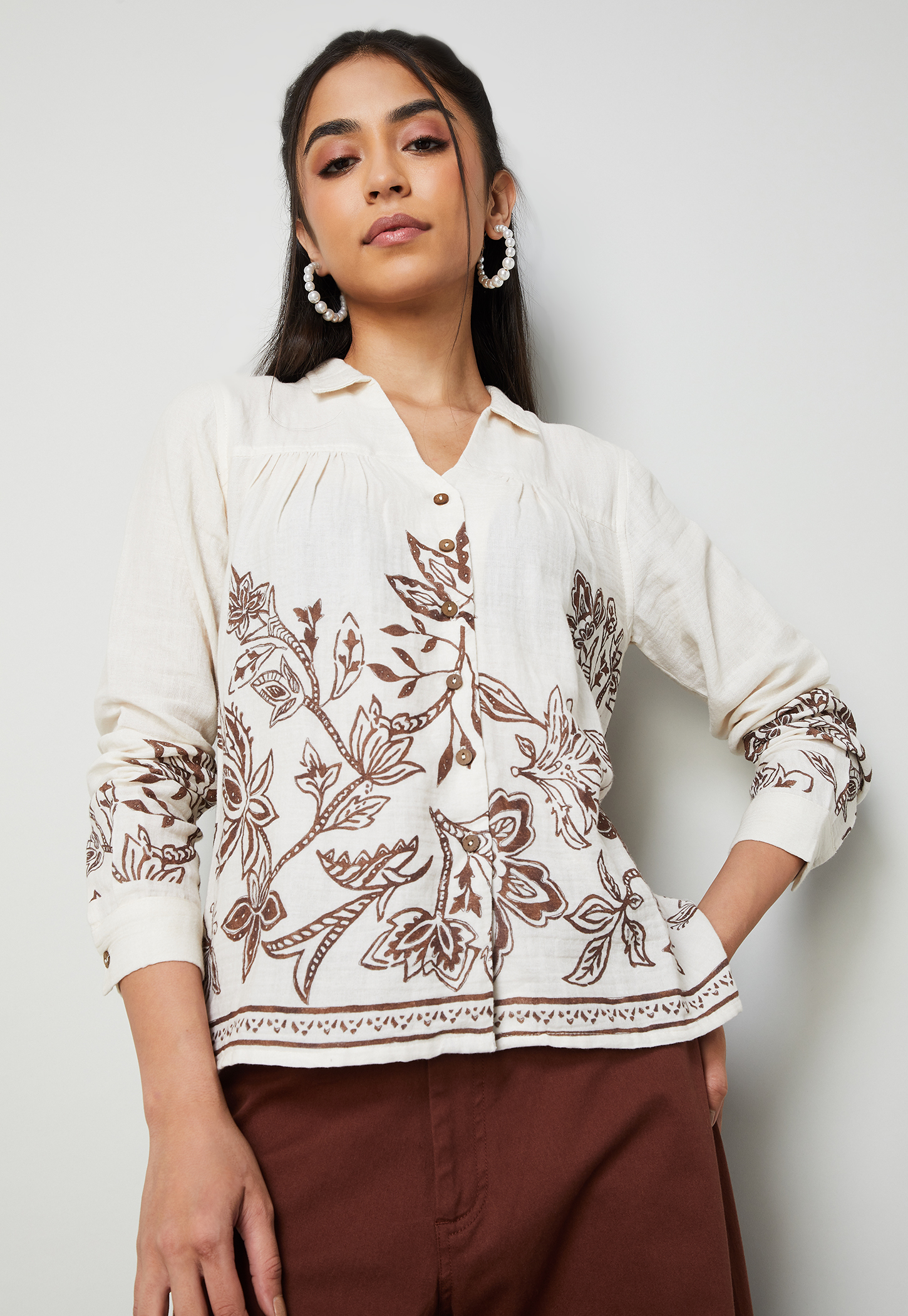 COLOUR ME Floral Print Top-picture-11