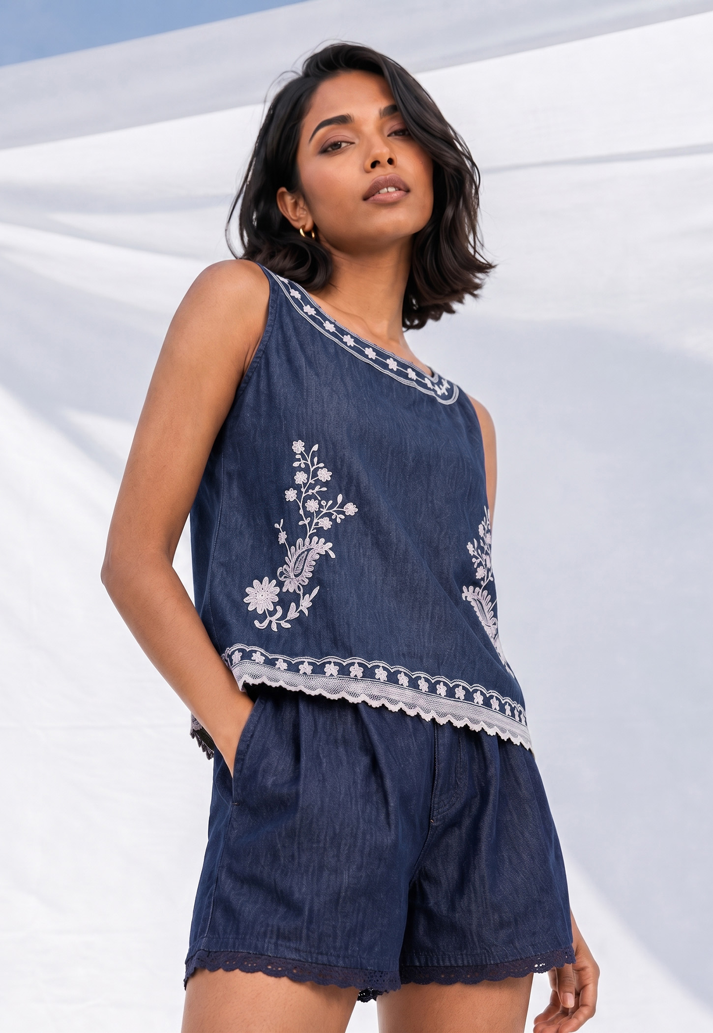 COLOUR ME Embroidered Top-picture-40