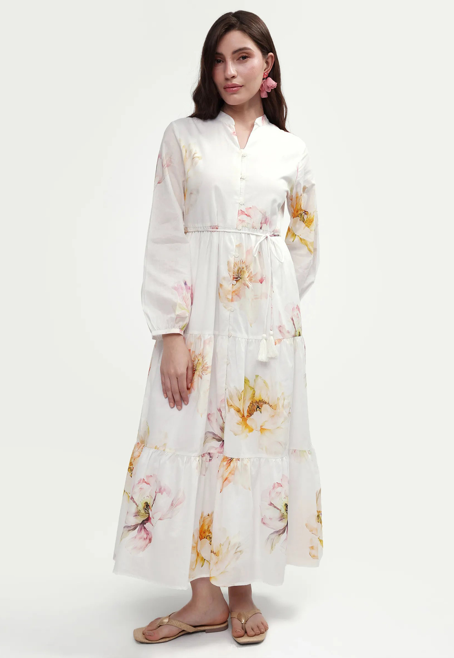 RAREISM Floral Print Maxi Dress-picture-34