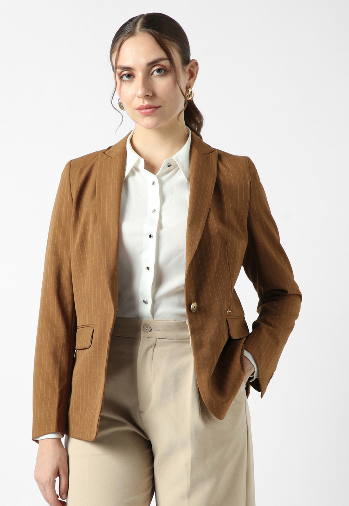VAN HEUSEN Striped Tailored Blazer-picture-47
