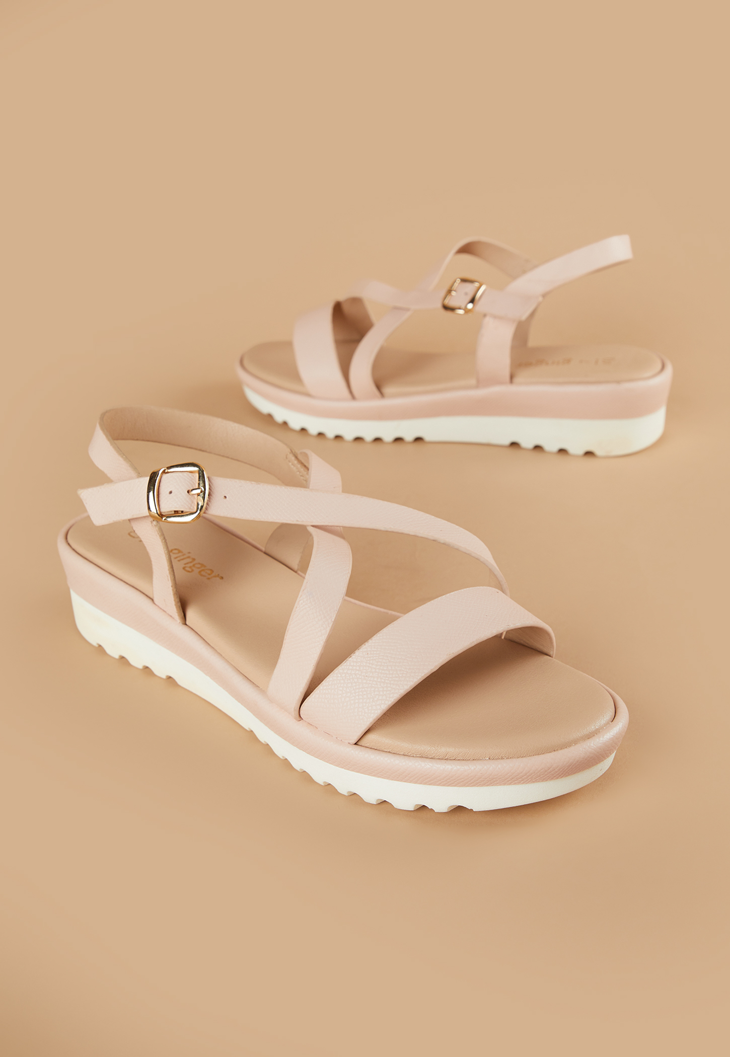GINGER Solid Platform Sandals-picture-21