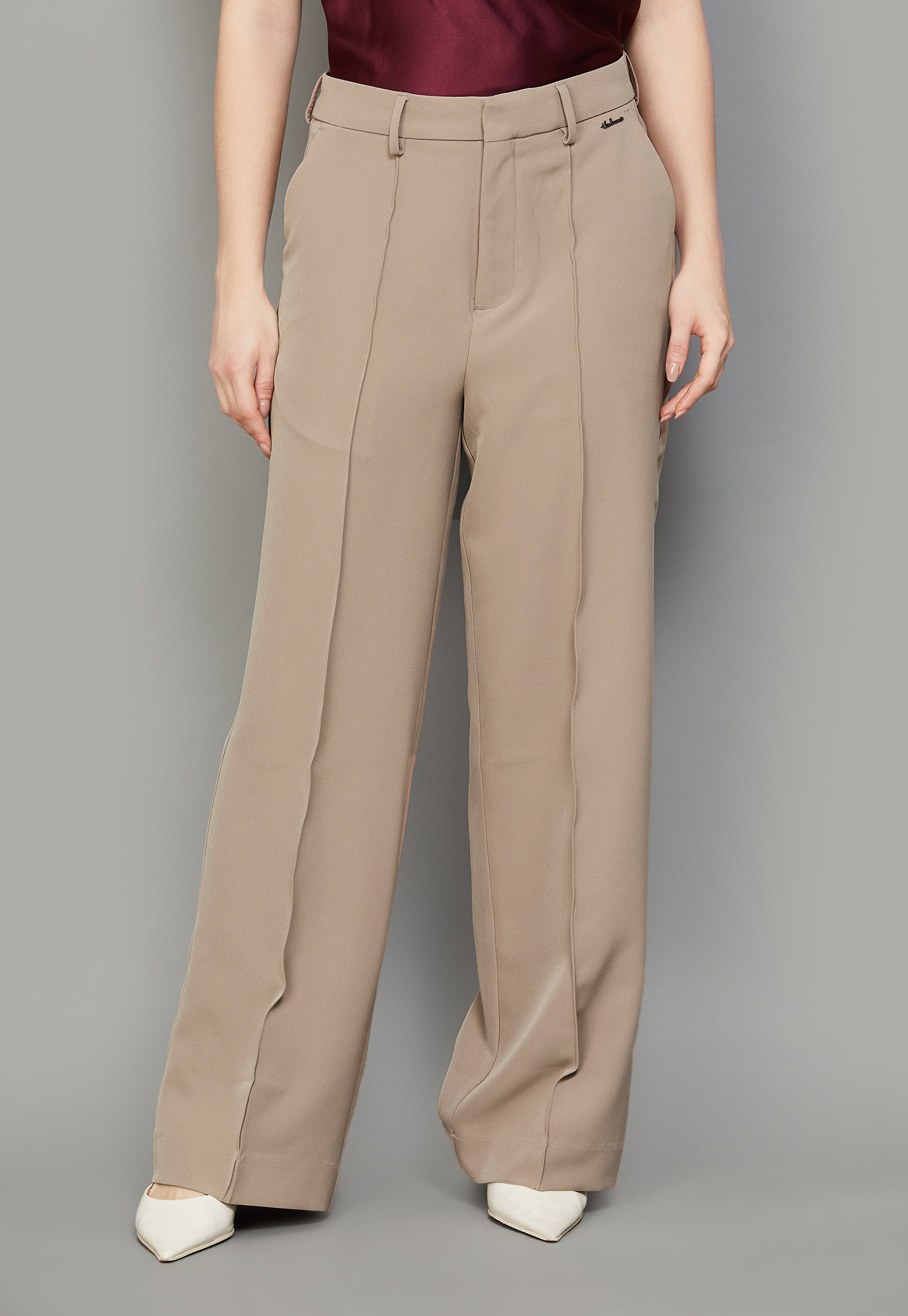 VAN HEUSEN Pintuck Wide-Leg Trousers-picture-32