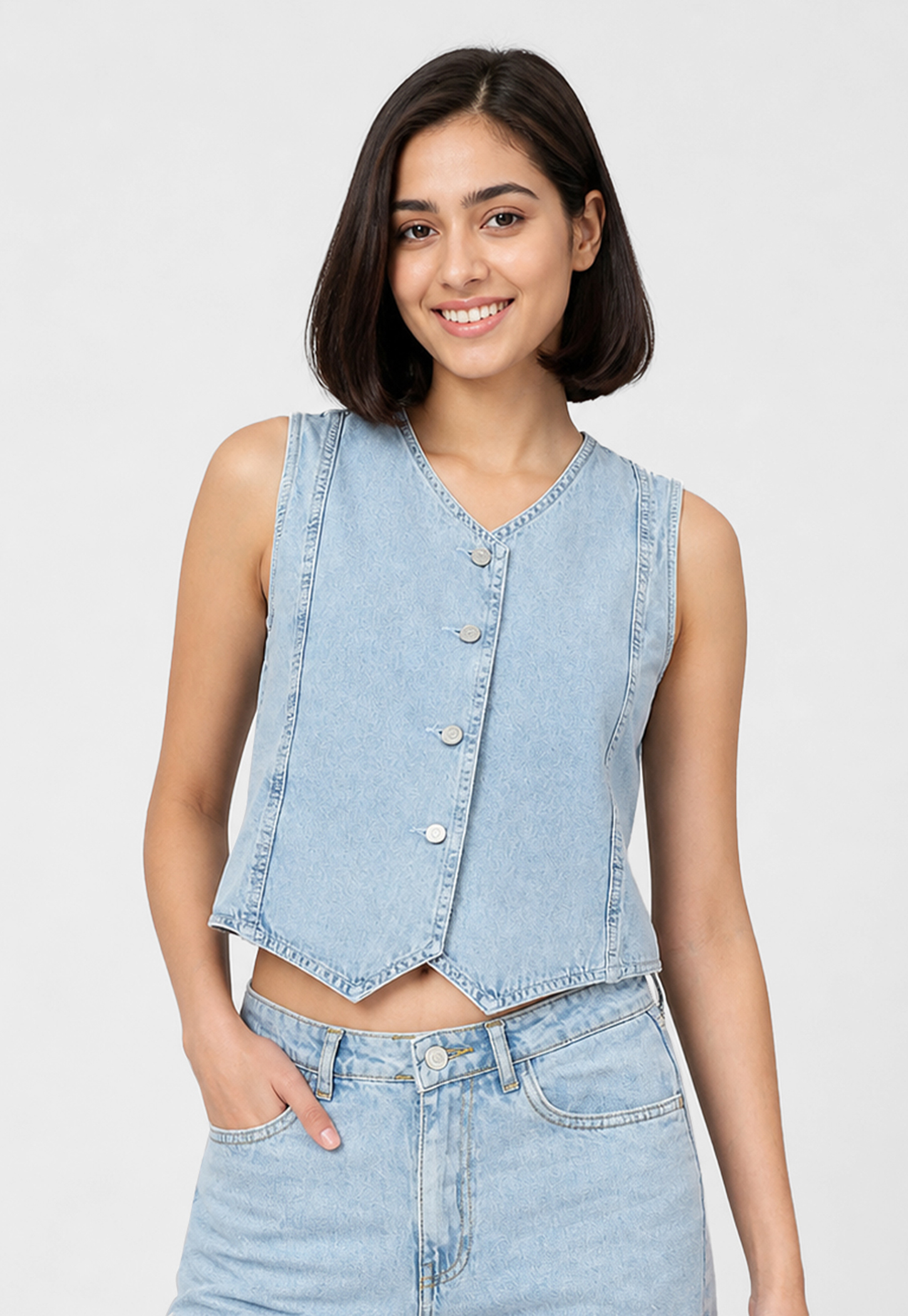 KRAUS Solid Vest Top-picture-23