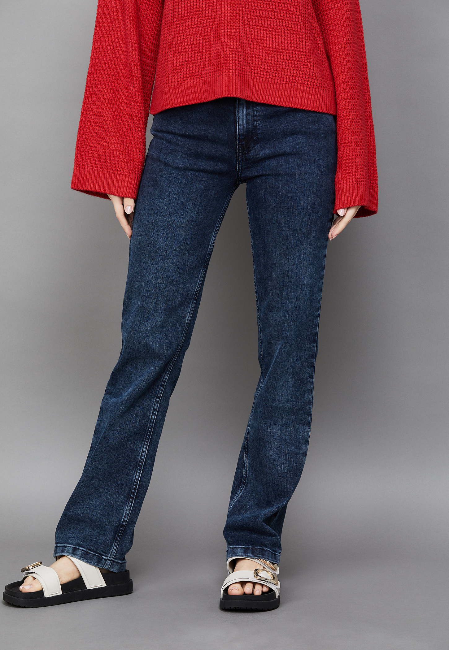 KRAUS Solid Straight Fit Jeans-picture-30