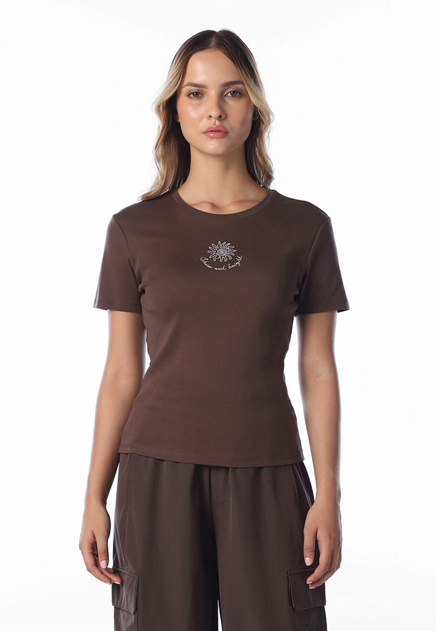 ONLY Typographic Print T-shirt-picture-25
