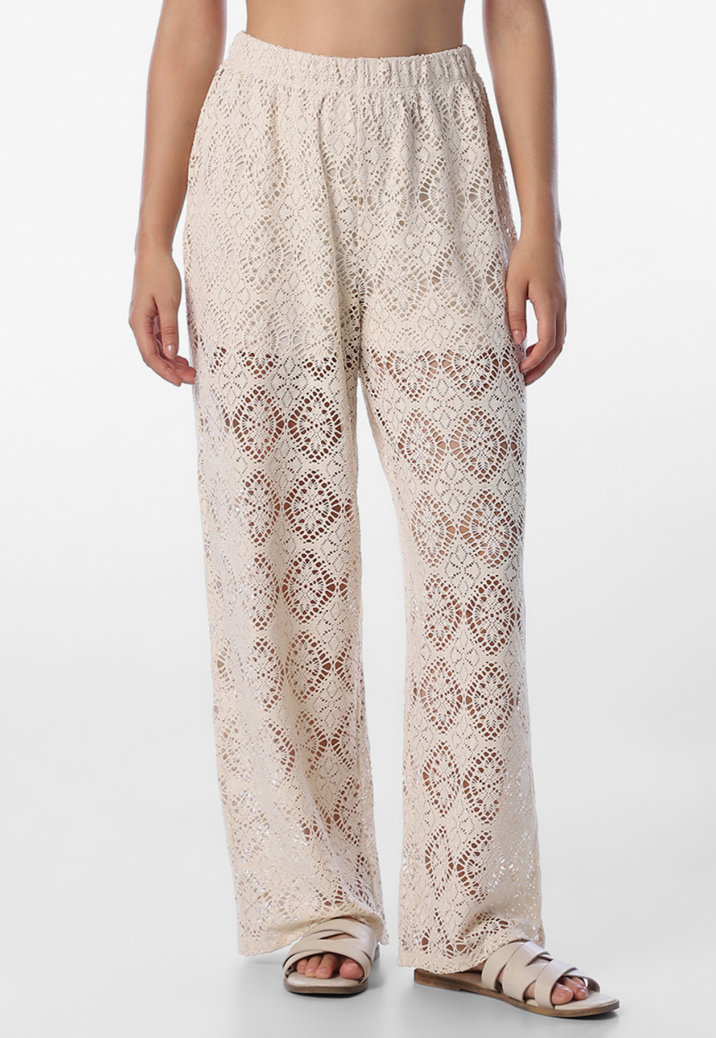 ONLY Lace Knit Trousers-picture-45