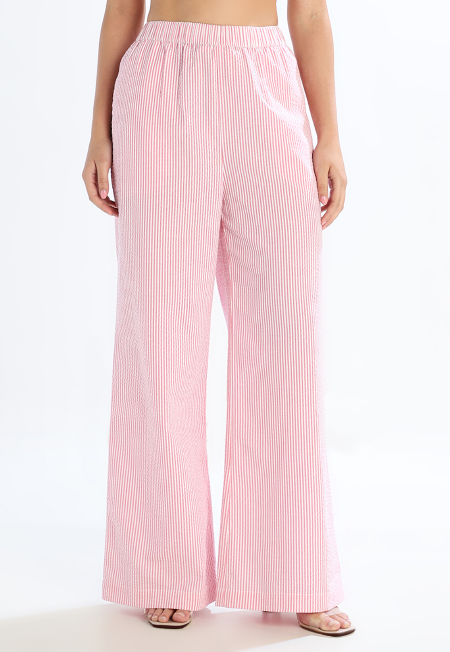ONLY Striped Woven Trousers-picture-56