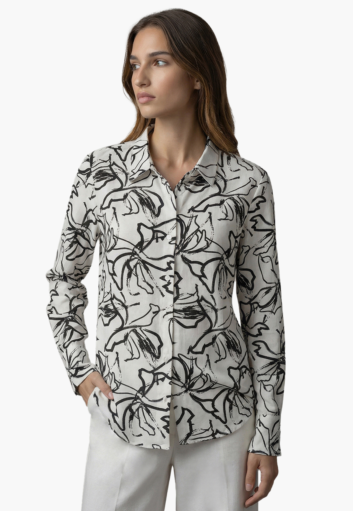 VERO MODA Floral Print Shirt-picture-45