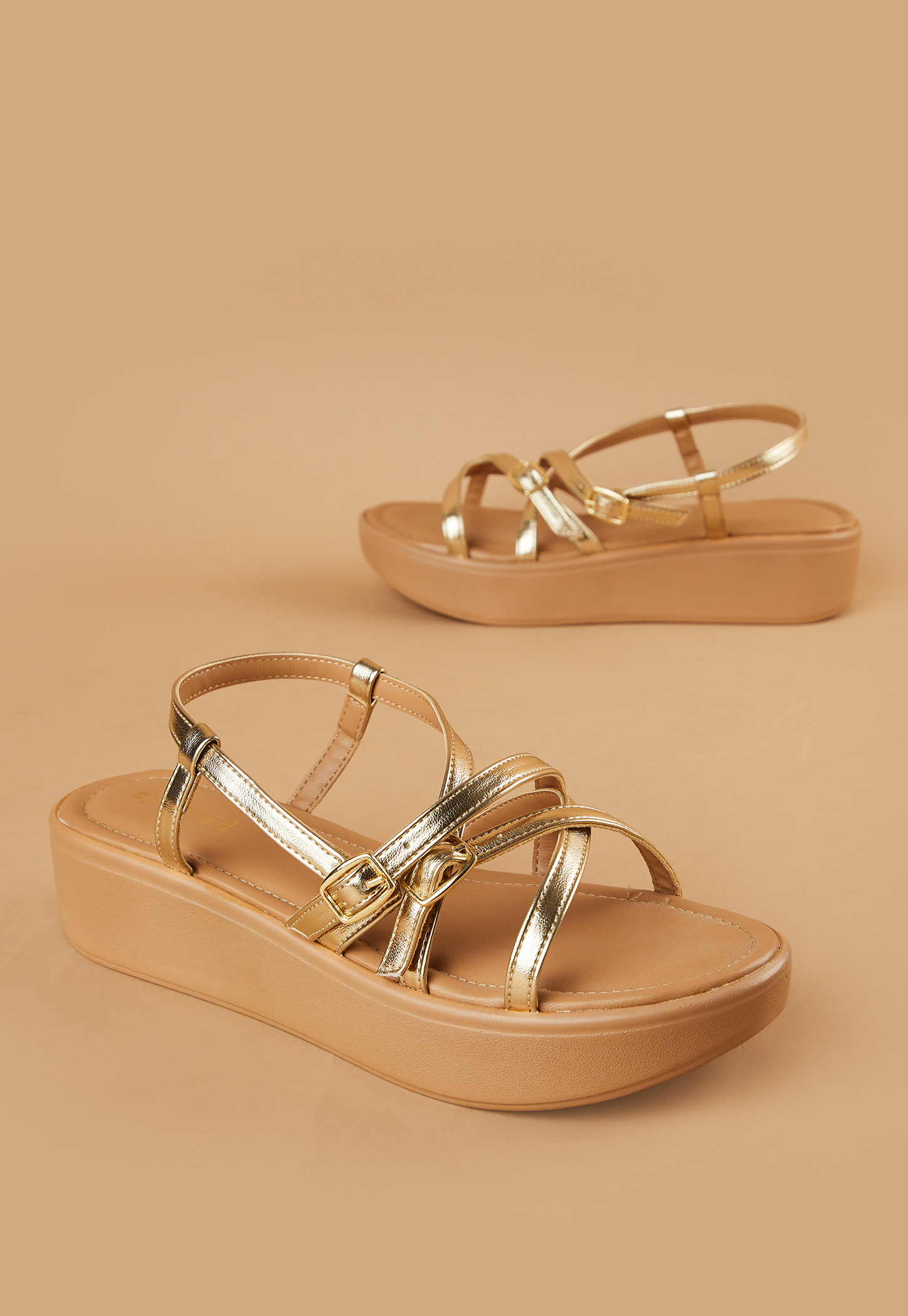 CODE Open-Toe Platform Heels-image-46