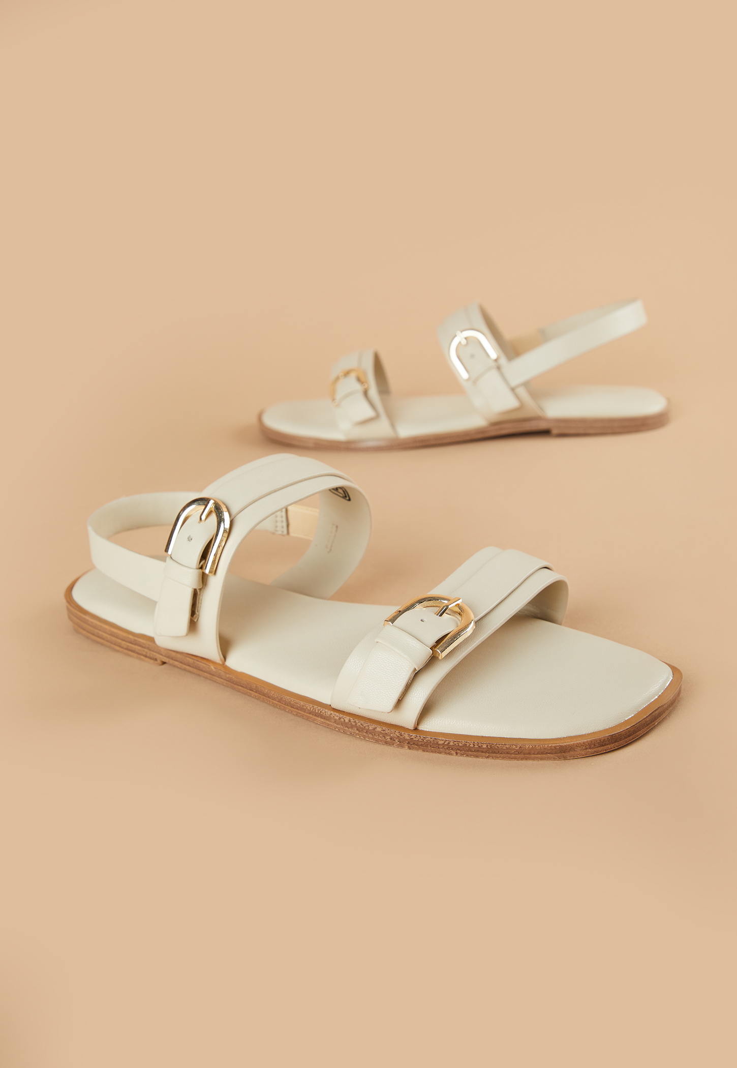 CODE Strappy Flats with Buckle Closure-picture-51