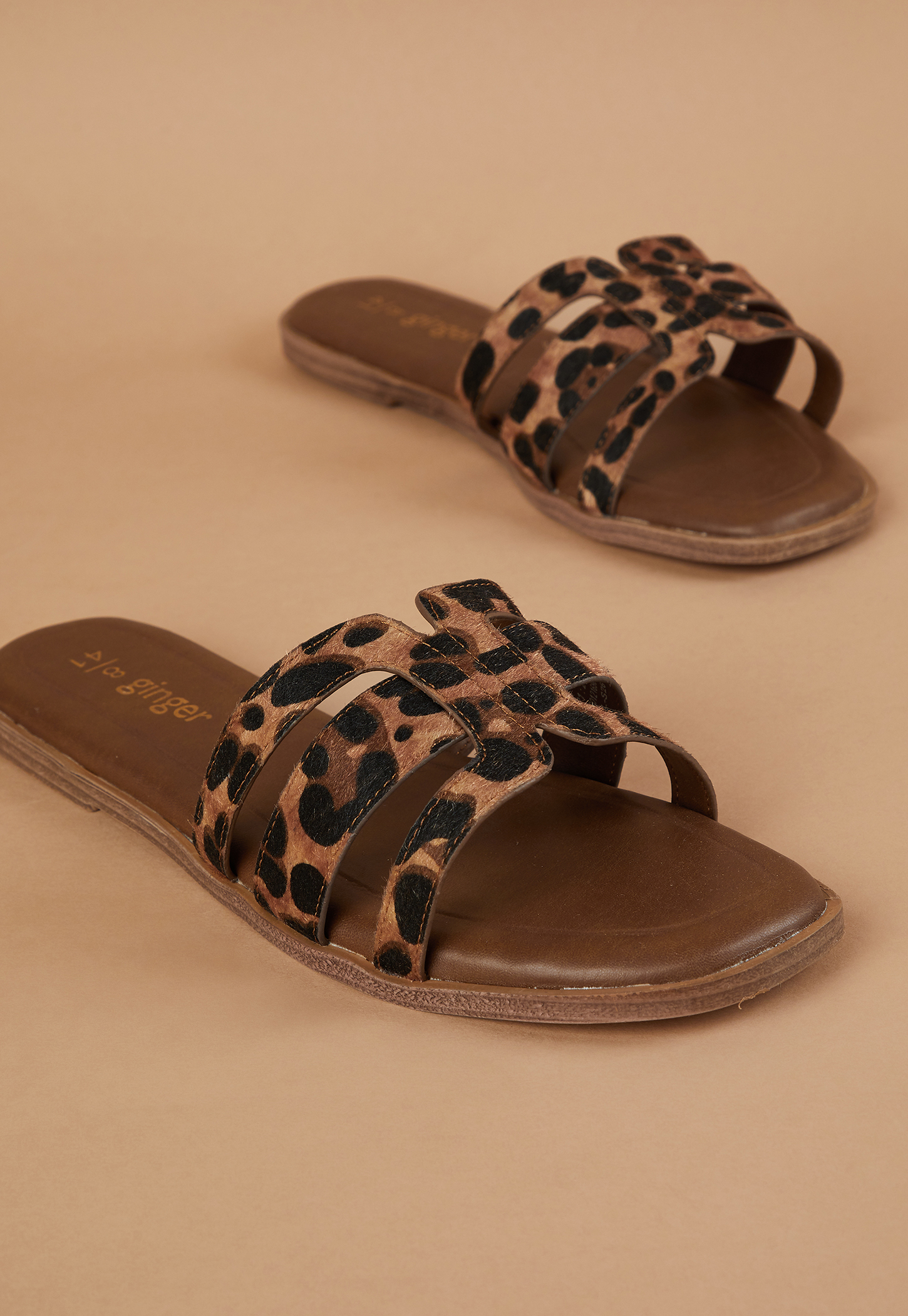 GINGER Animal Print Flats-picture-12