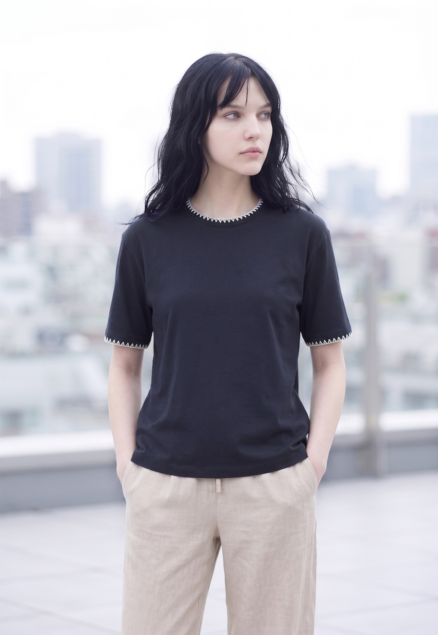FAME FOREVER Solid T-shirt-picture-52