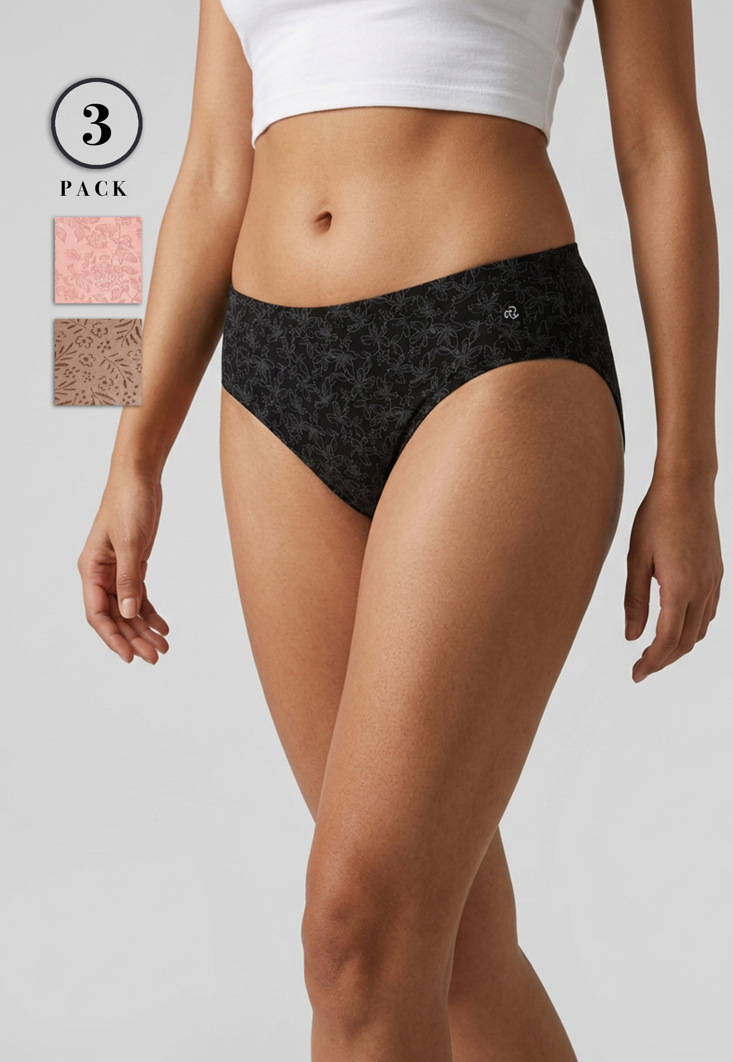 JOCKEY Assorted Hipster Panties - Pack of 3-picture-16