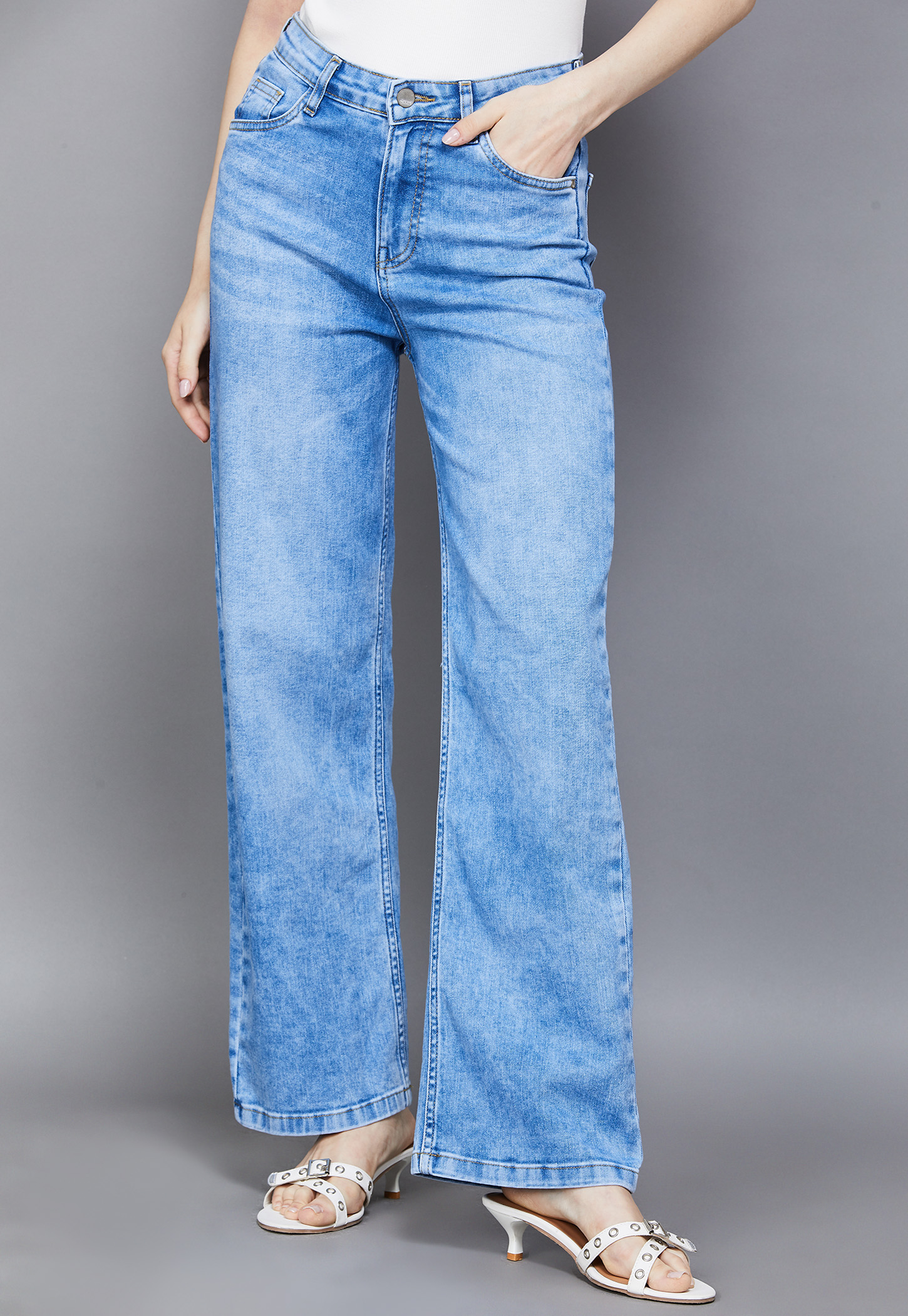KRAUS Solid Straight Fit Jeans-picture-18
