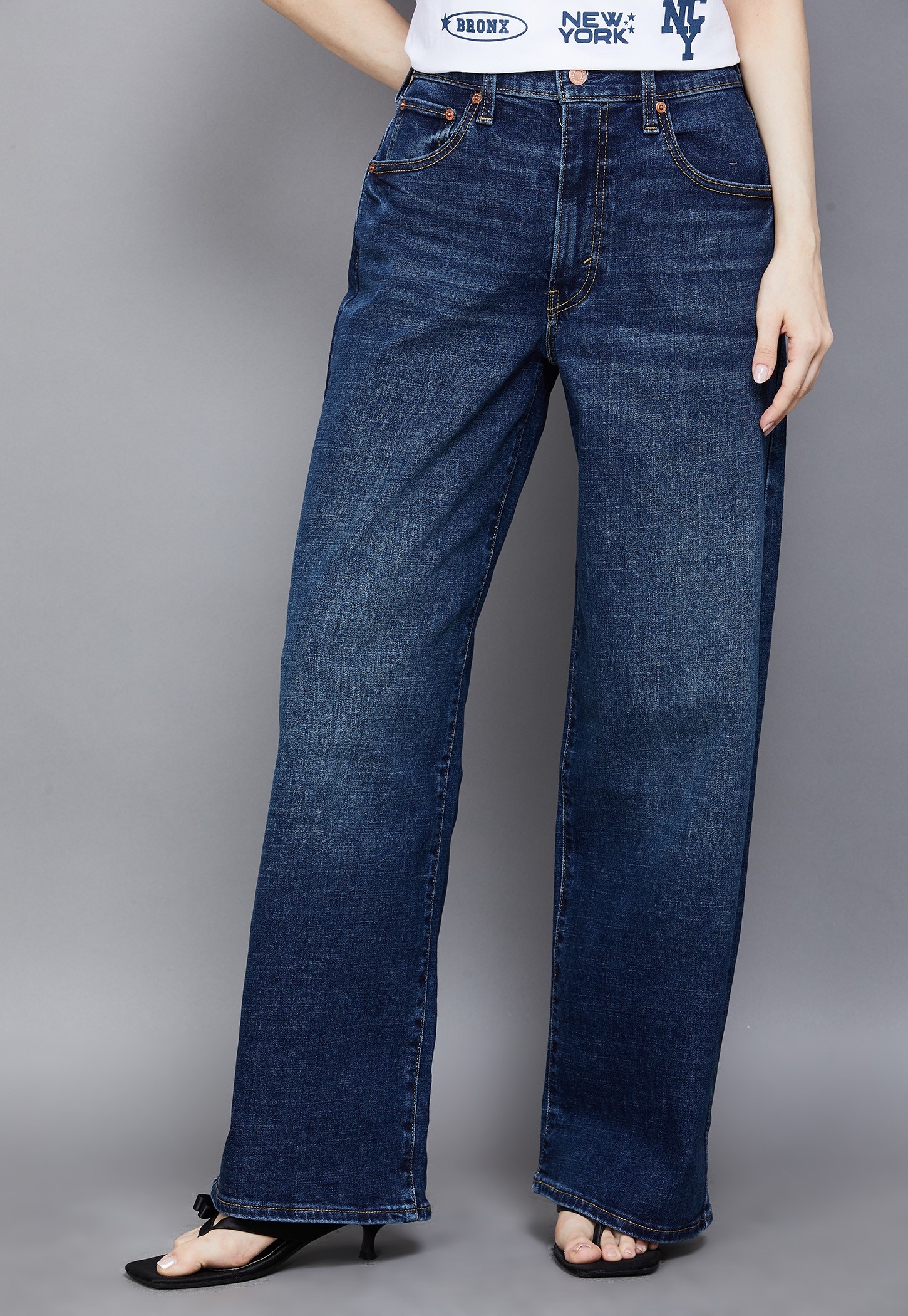 LEVI'S Washed Wide Leg Jeans-picture-44