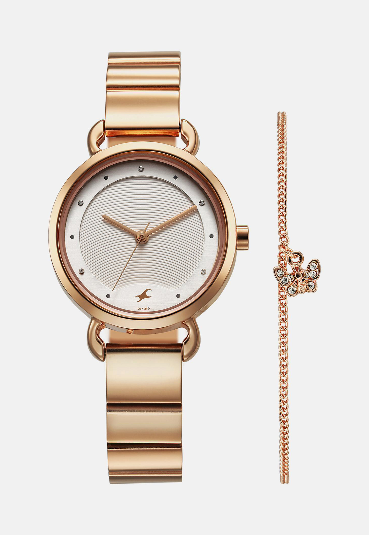 FASTRACK Watch with Bracelet - NU6221WM02F
