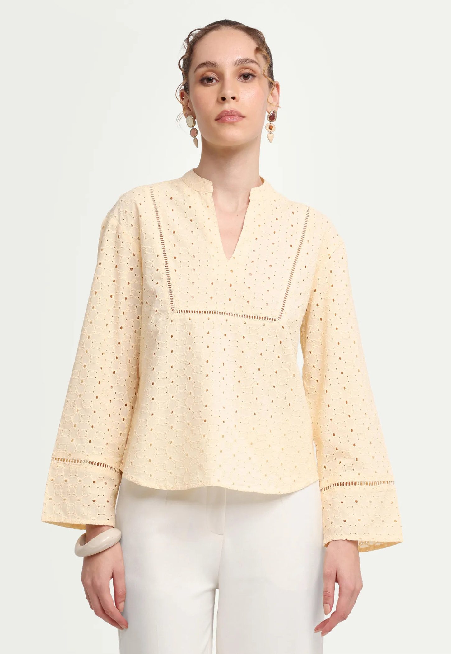 RAREISM Embroidered Regular Top-image-19
