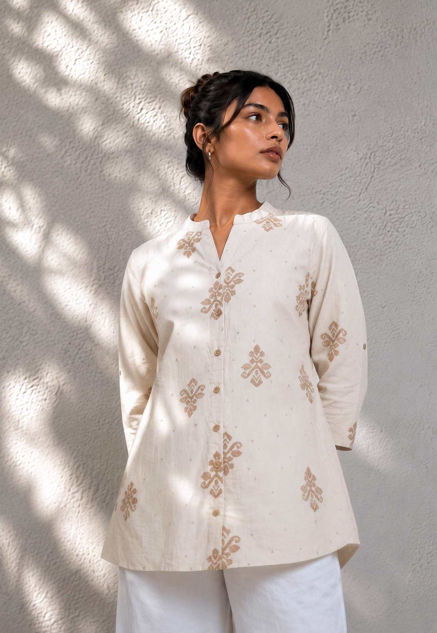 MELANGE Ethnic Motif Straight Kurti-picture-17
