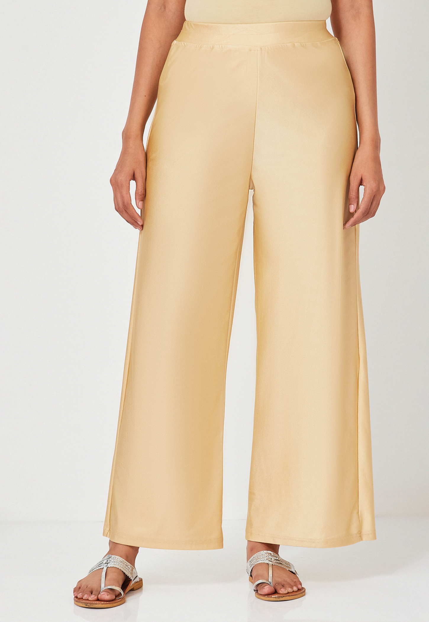 BIBA Solid Palazzos-picture-22